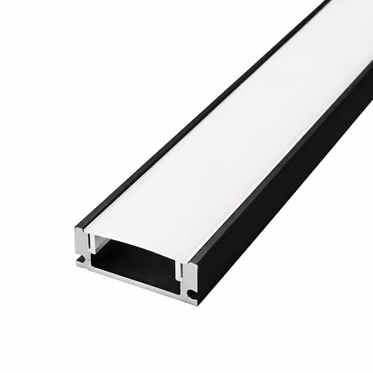 Alu profil E-light nadgradni EL-0915 3m crni