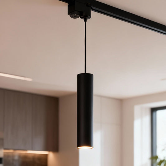 GU10 Track Lighting Pendant Ollie EL-2392-01 black