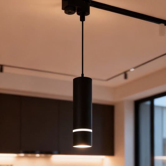 GU10 track light pendant Connor EL-2393-01 black
