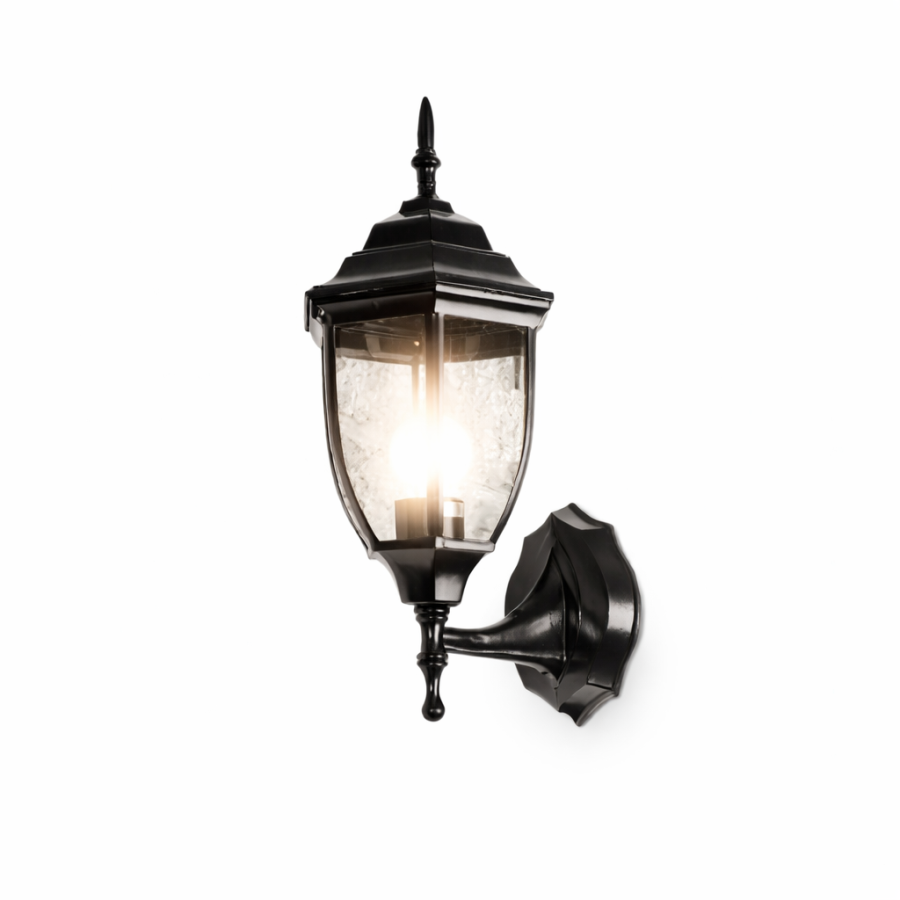 Vrtna lampa zidna Dagglas ML-NF-607-1W Crna