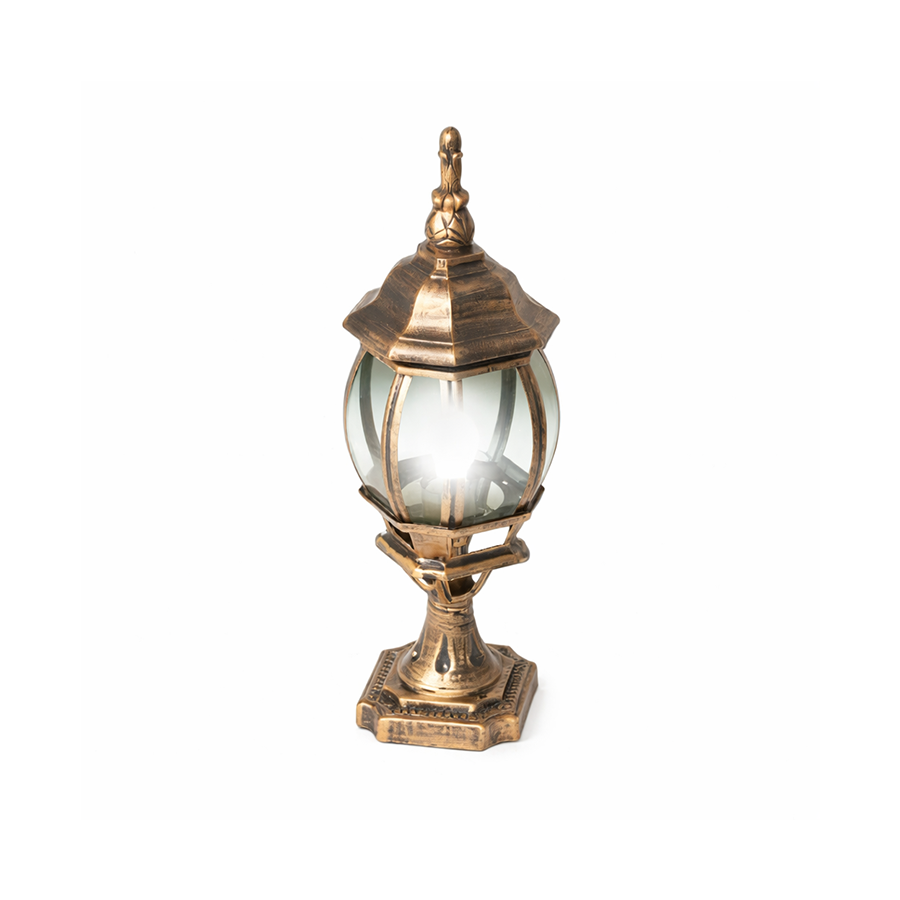Vrtna lampa stubna Bristol ML-NF-648-1S Staro zlato