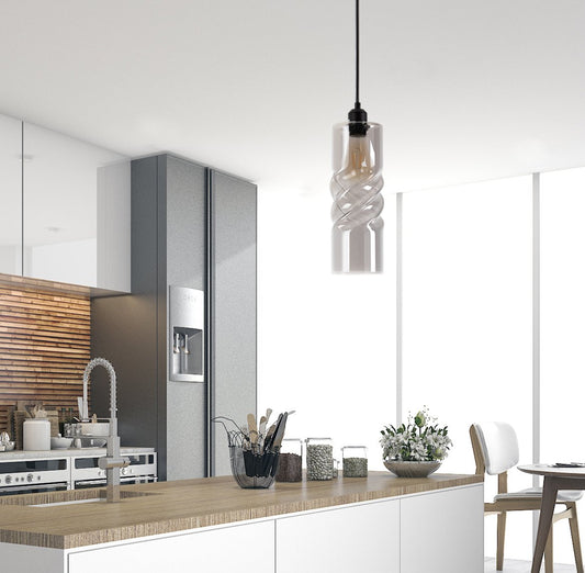 Pendant lamp Twist ML-61806-1 gray