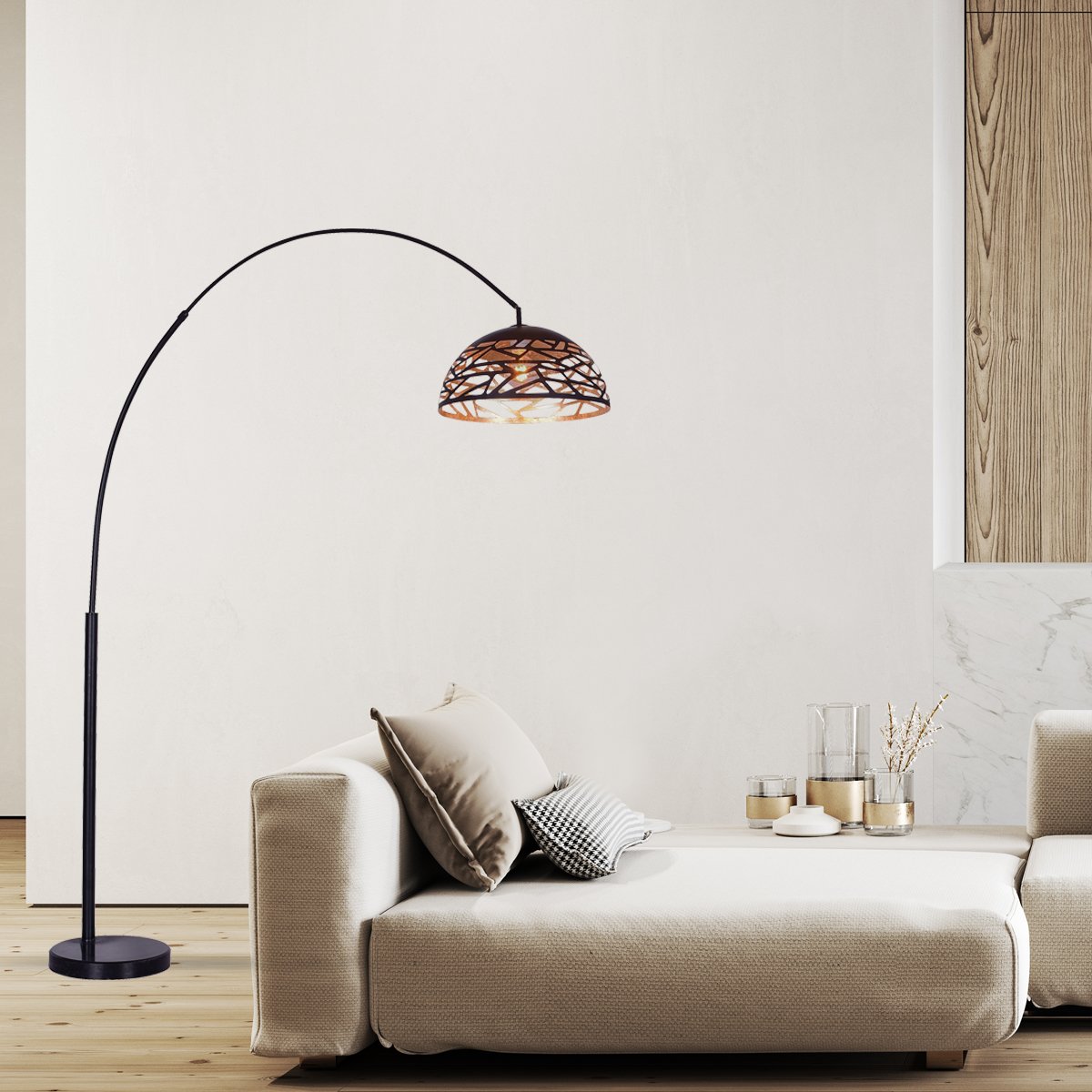 Floor lamp California PT-2013F black