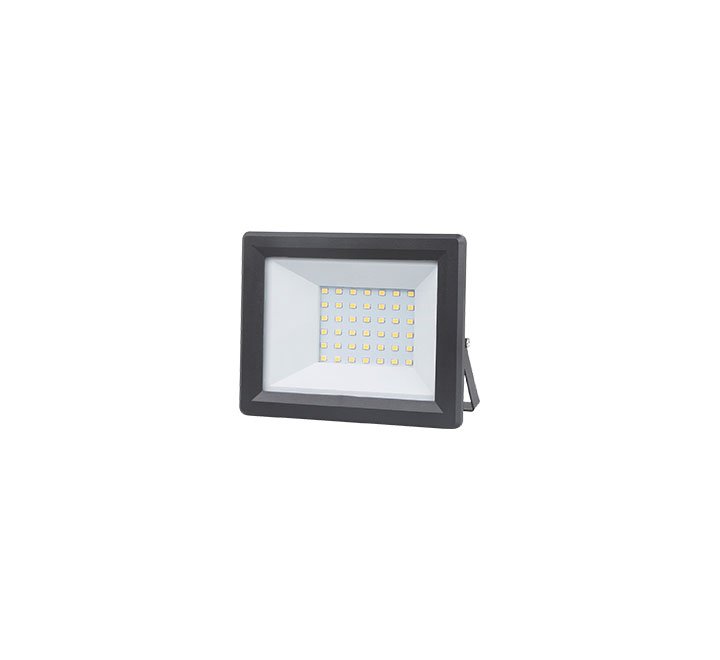 LED reflektor E-light 30W 6400K crni