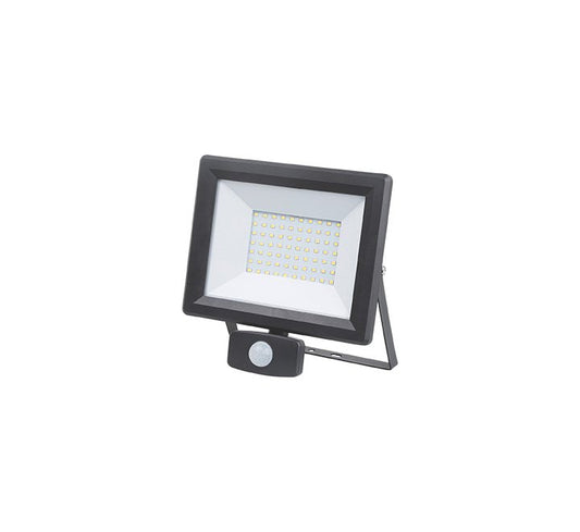 LED reflektor sa senzorom E-light 50W 6400K crni
