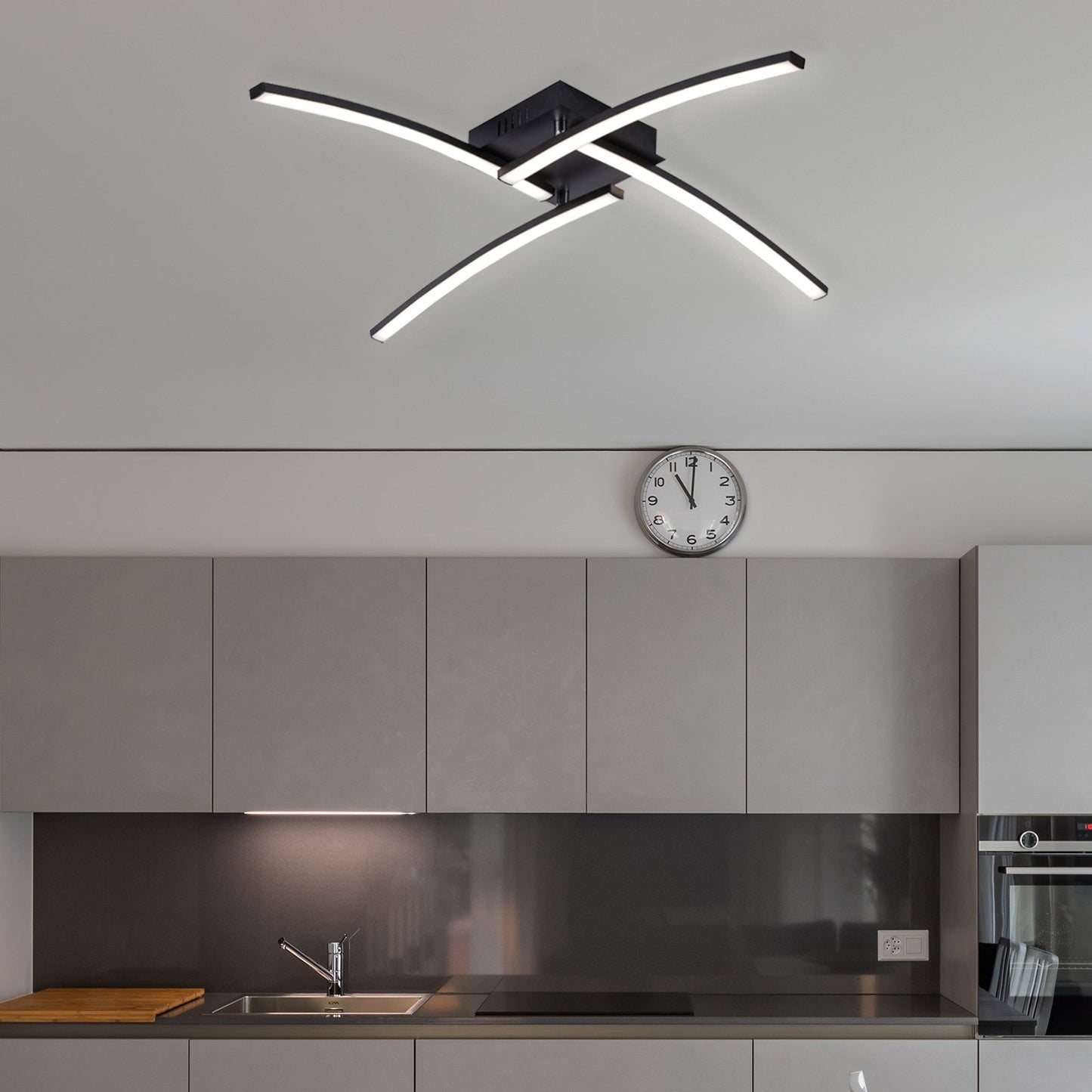 Chandelier LED E-light Sao Paulo ML-0560B-04 black