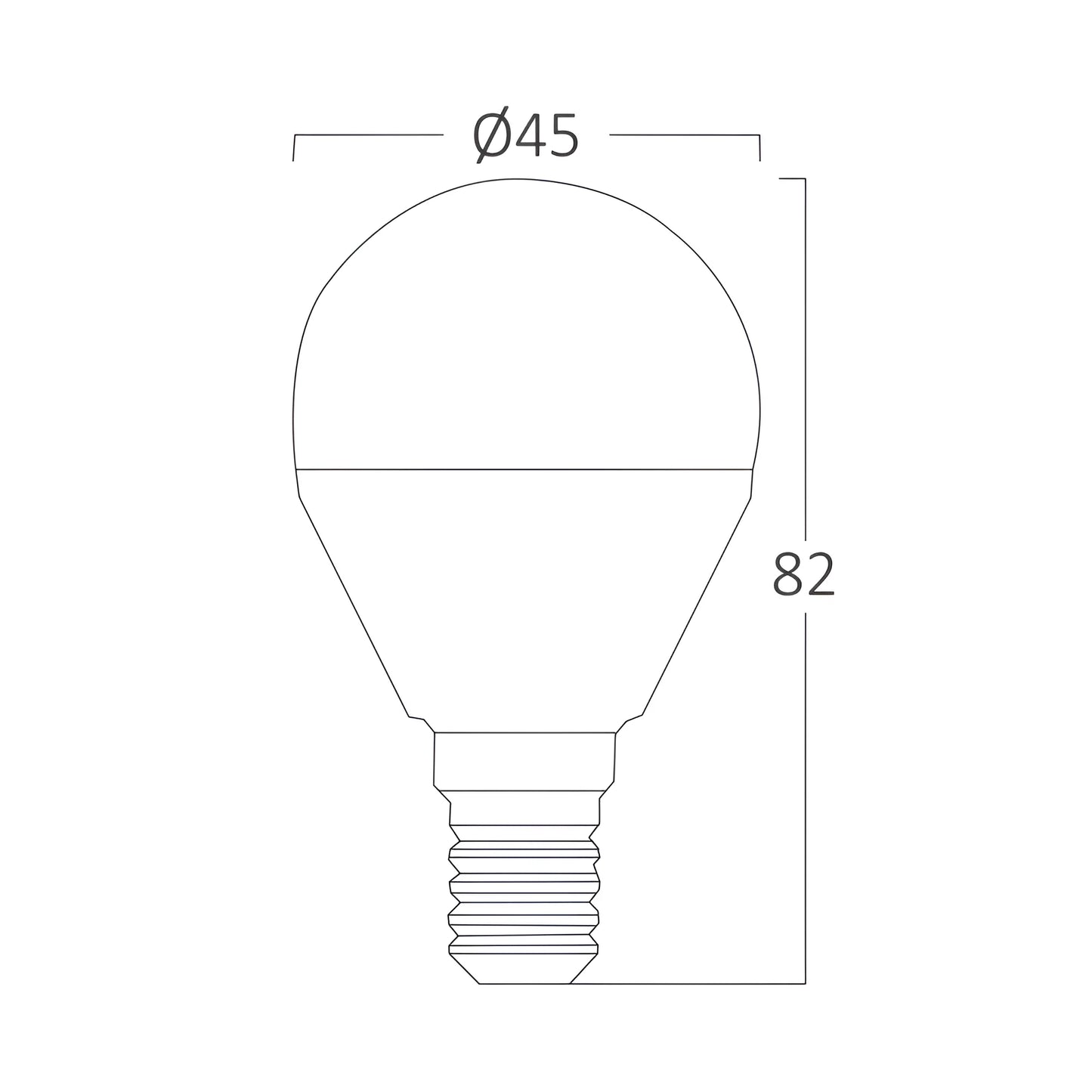 Braytron Advance 5W E14 P45 3000K Led Sijalica