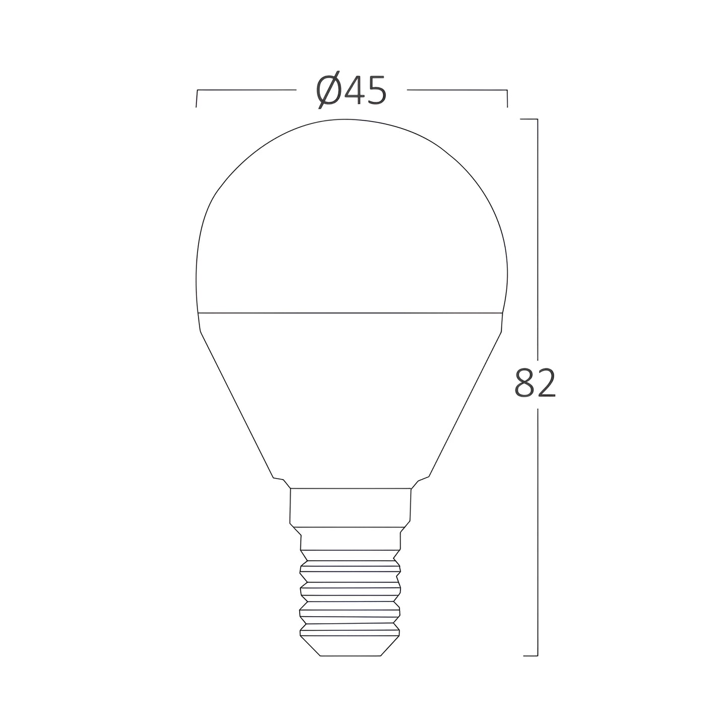 Braytron Advance 6,5W E14 P45 3000K Led Sijalica