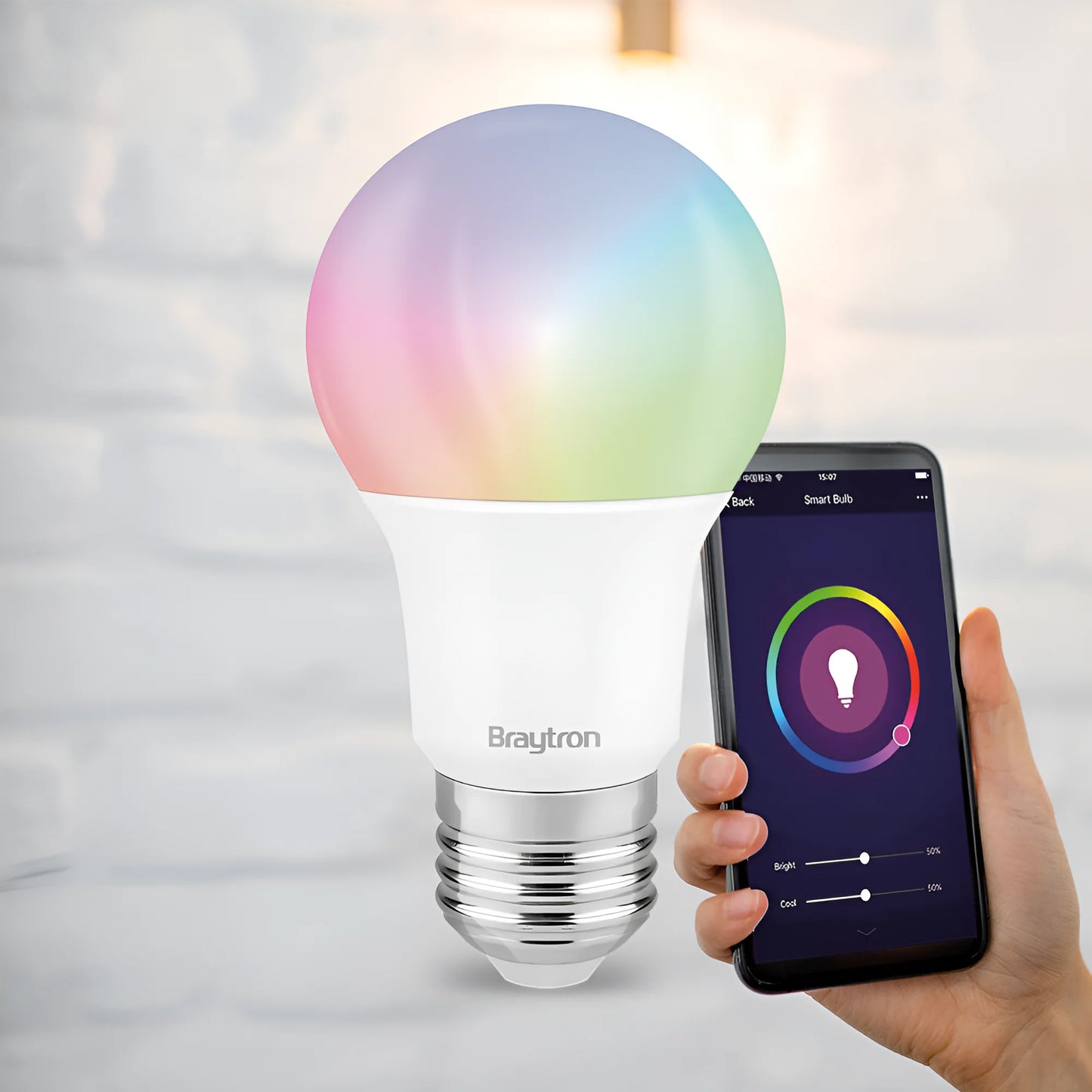 Braytron Advance 9W E27 A60 Smart Rgb Led Sijalica