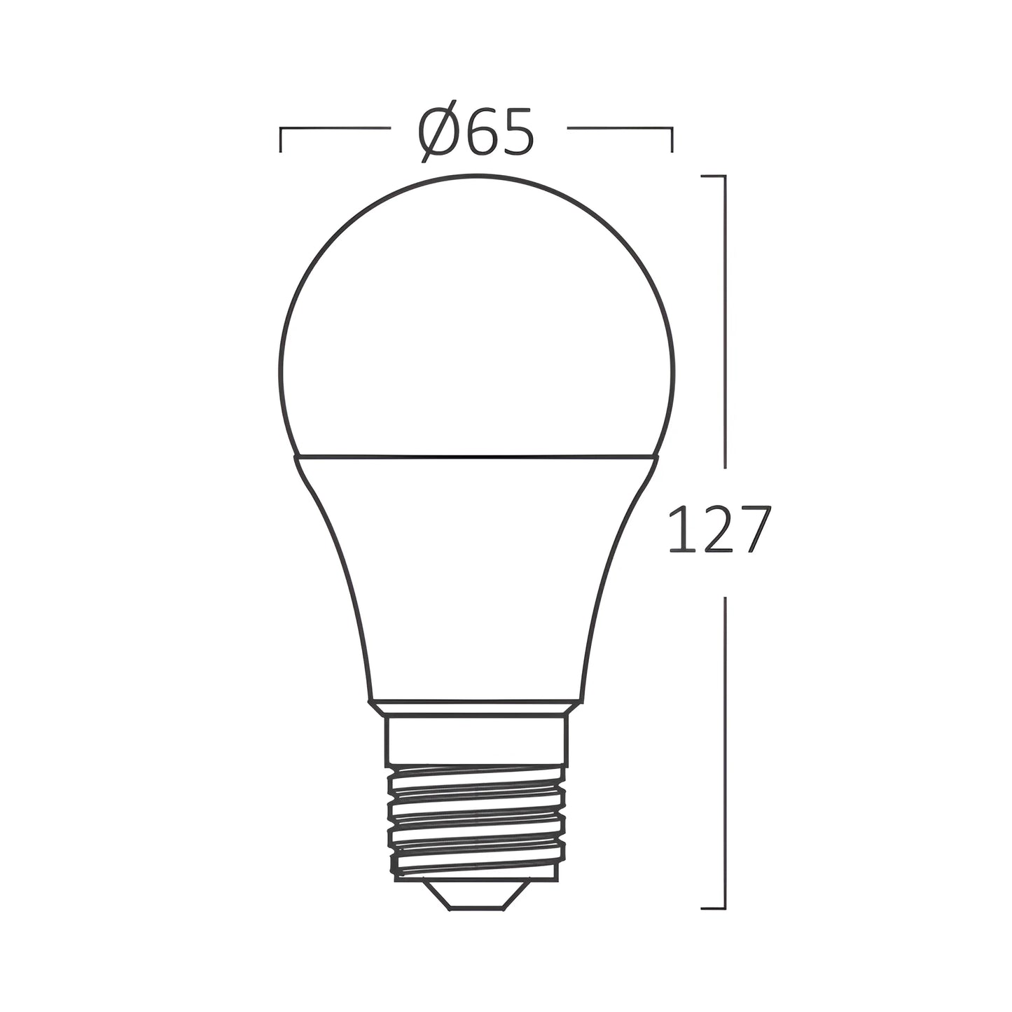 Braytron Advance 18W E27 A80 3000K Led Sijalica