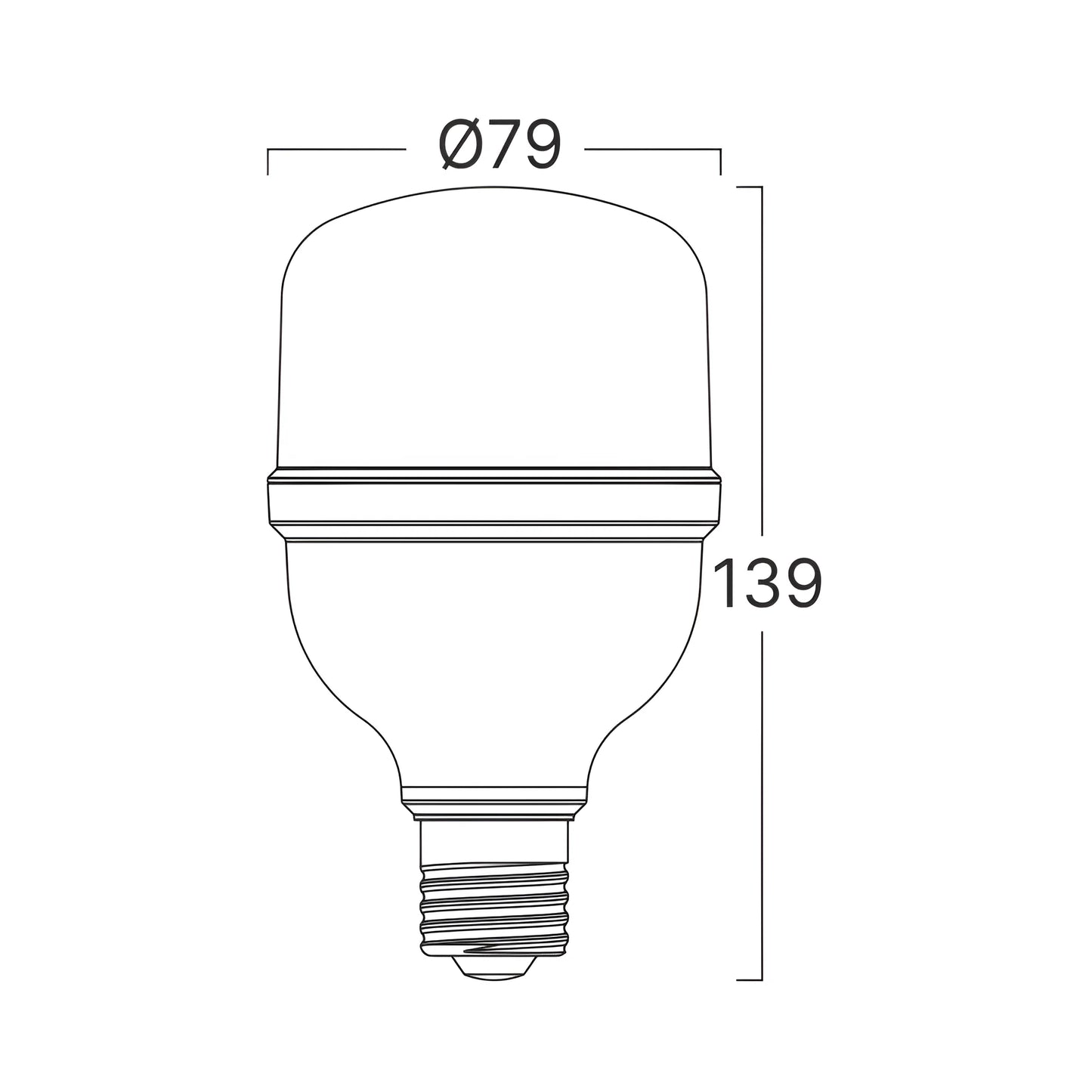 Braytron Advance 20W E27 T80 Pls 6500K Led Sijalica