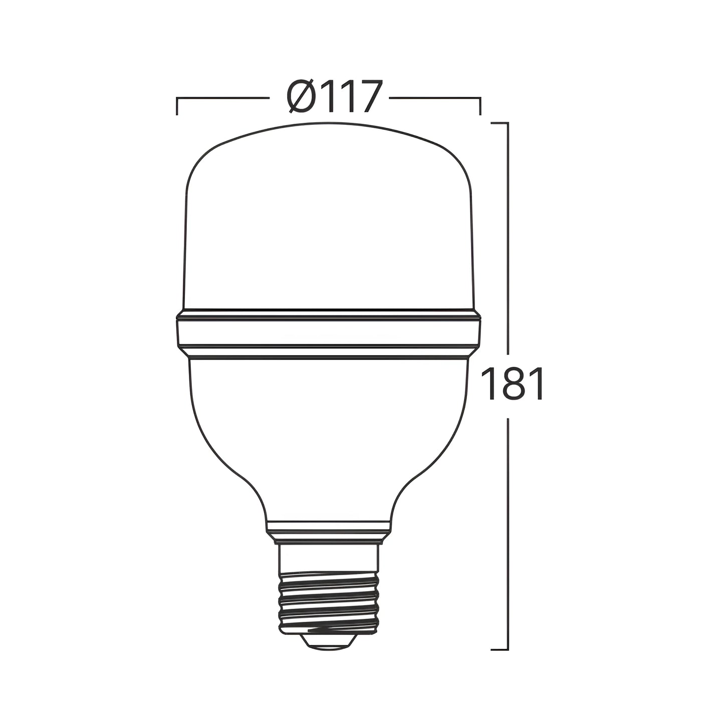 Braytron Advance 40W E27 T120 Pls 3000K Led Sijalica