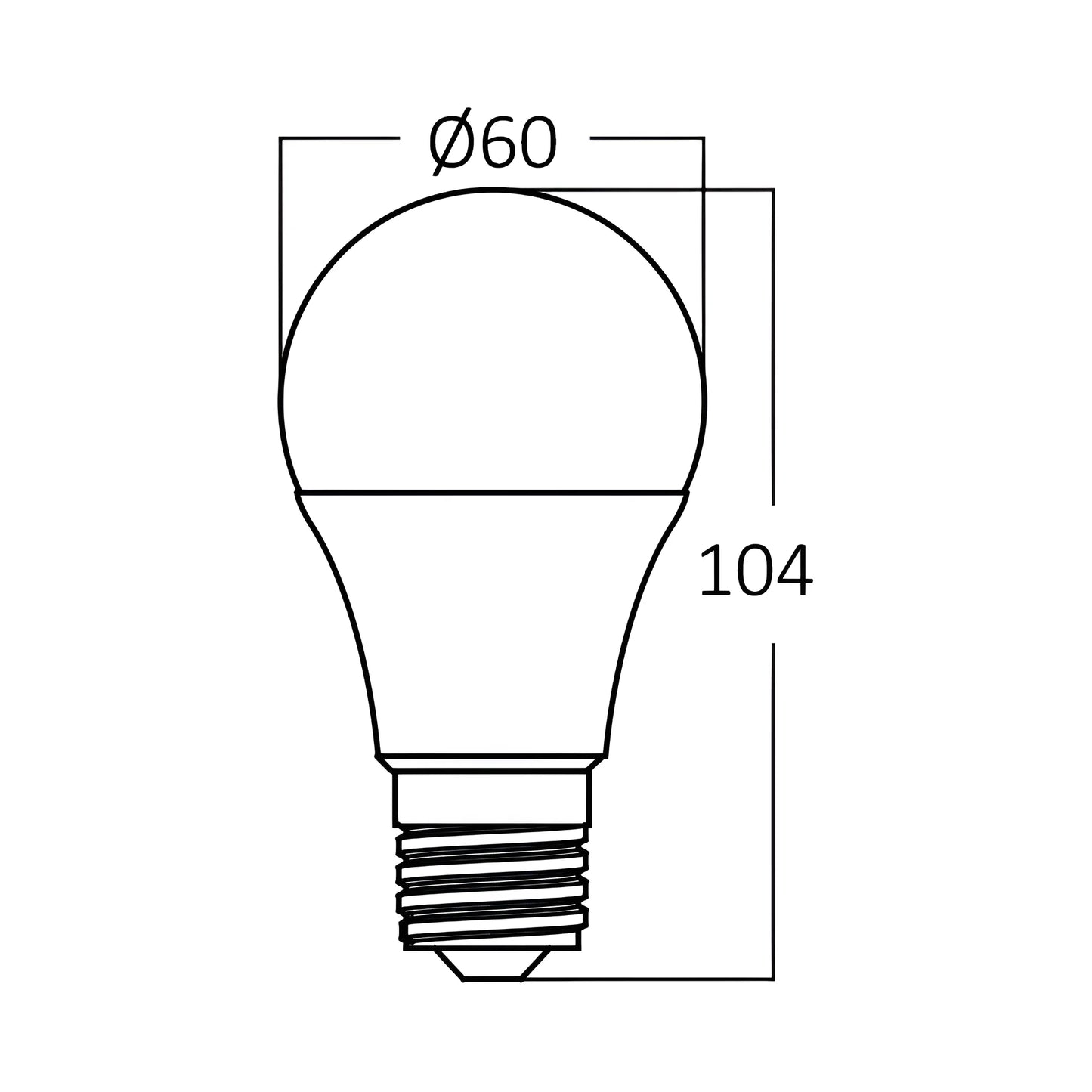 Braytron Advance 9W E27 A60 Dim 4000K Led Sijalica