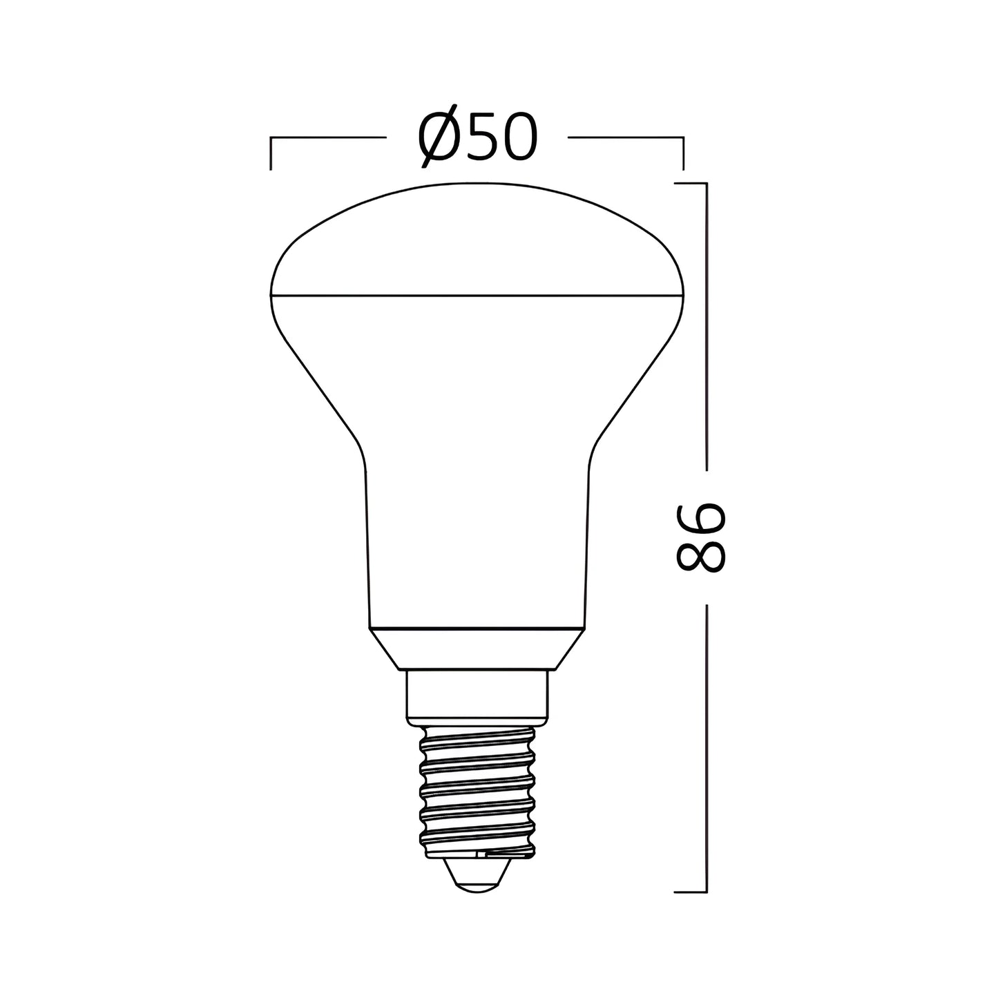 Braytron Advance 6W E14 R50 3000K Led Sijalica