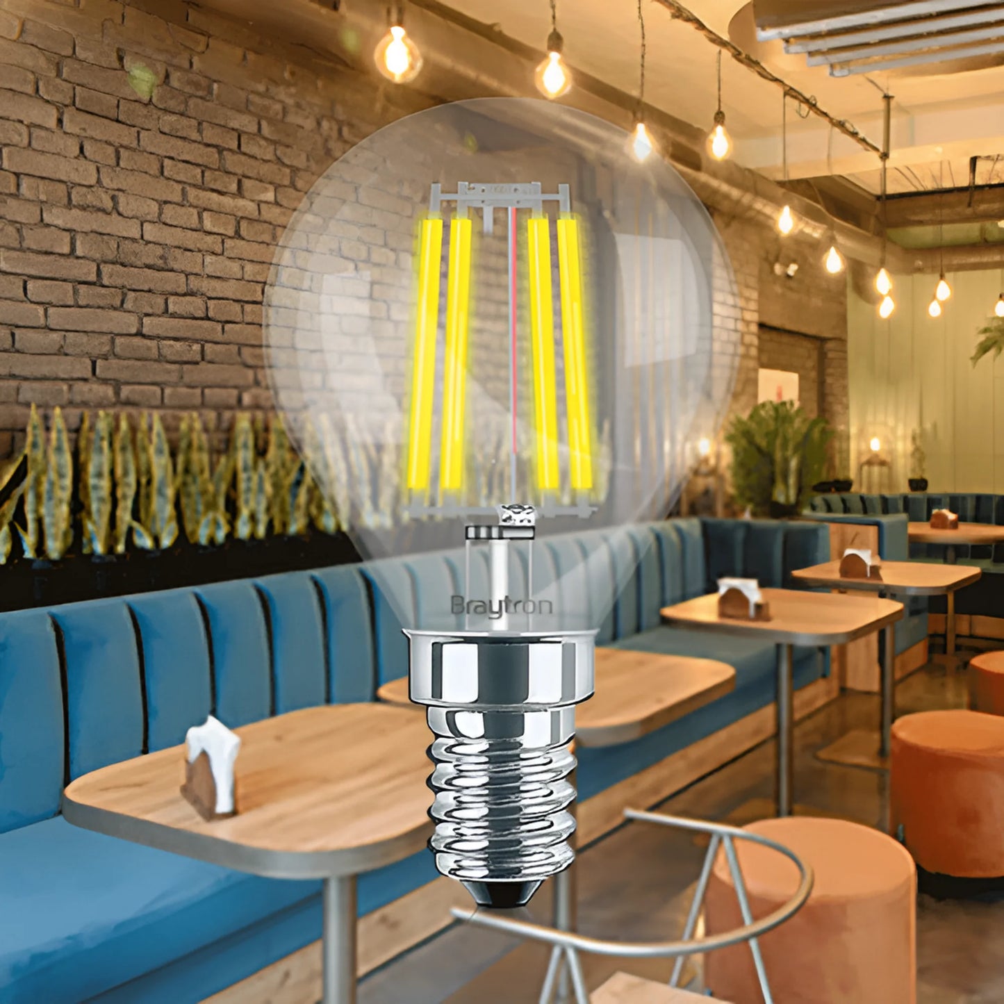 Braytron Advance 4W E14 P45 Clr 3000K Led Sijalica