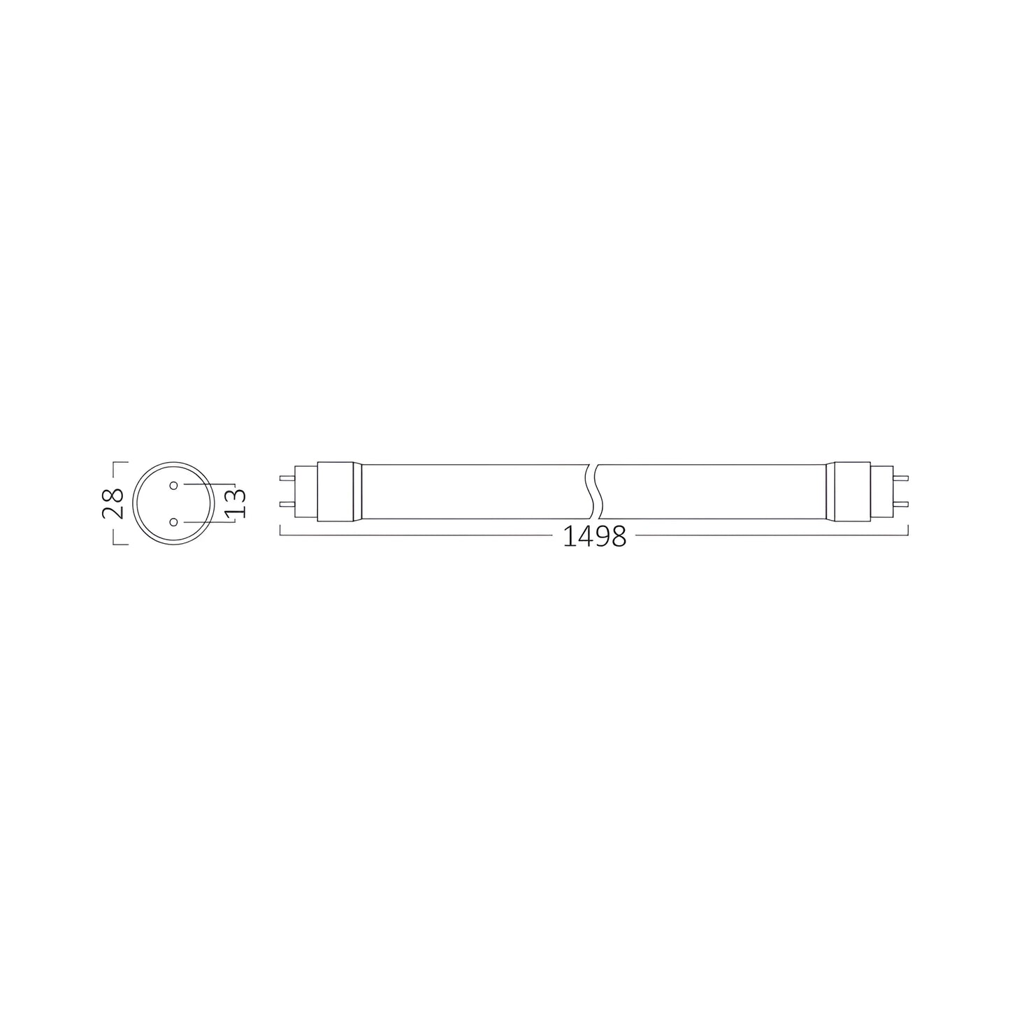 Braytron Advance 24W G13 Db T8 Gls 4000K Led Cijev