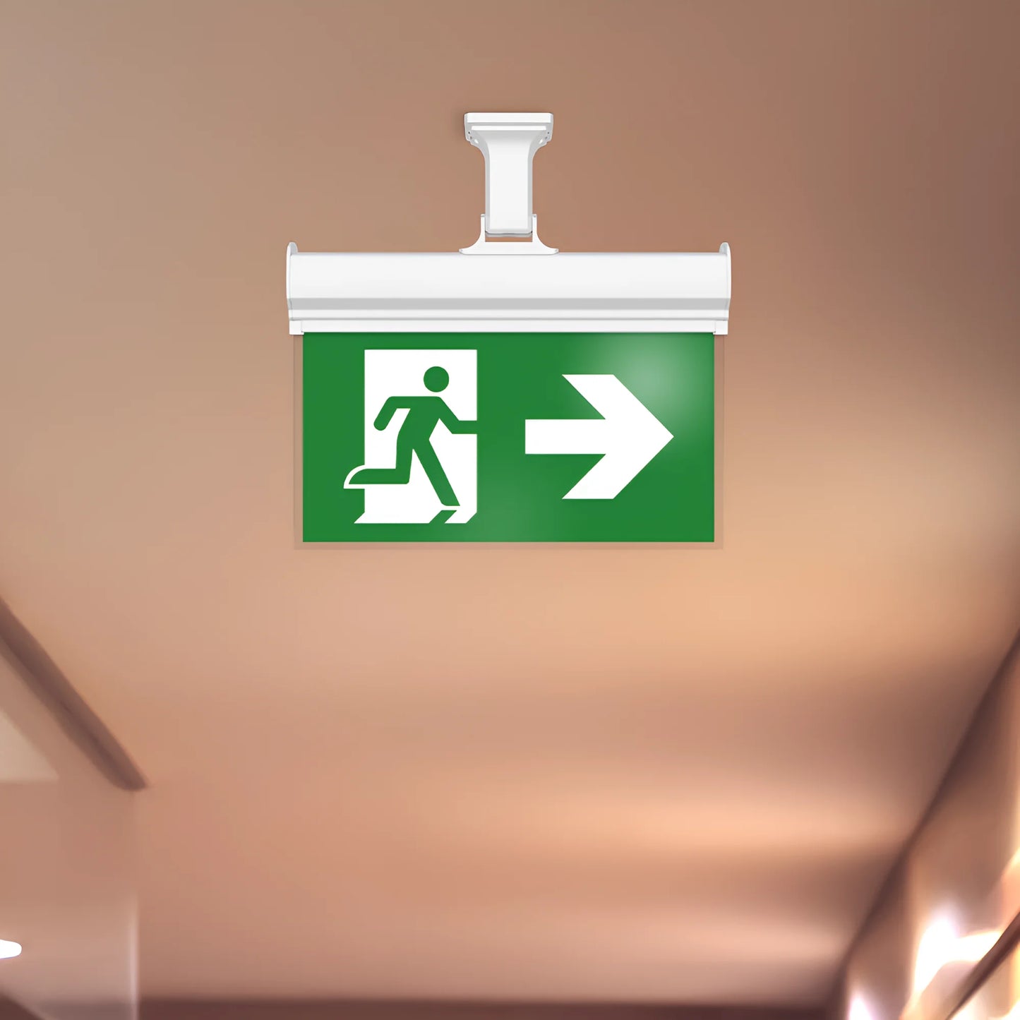 Braytron Exit Led 2W Hng Ip20 Bijela Panik Svjetiljka