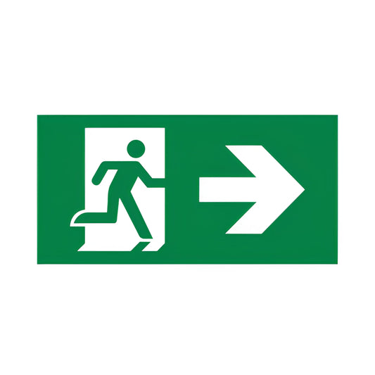 Braytron Exit Znak Levo/Desno Pvc