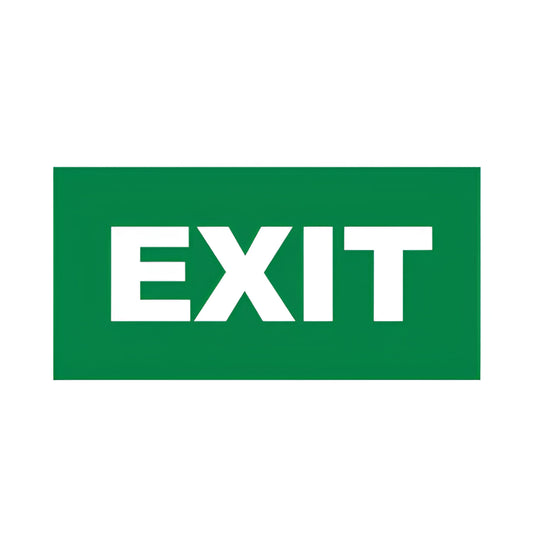 Braytron Exit Znak Izlaz  Pvc