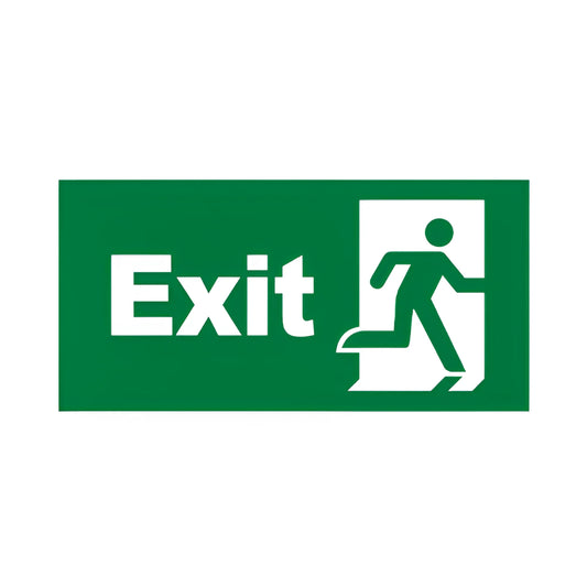 Braytron Exit Sing Izlaz Vrata Naljepnica