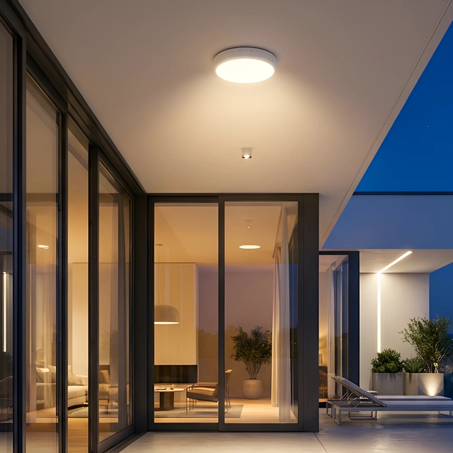 Braytron Grande Rnd 20W 5U1 Senzor Kit Ip54 Led Plafonjera