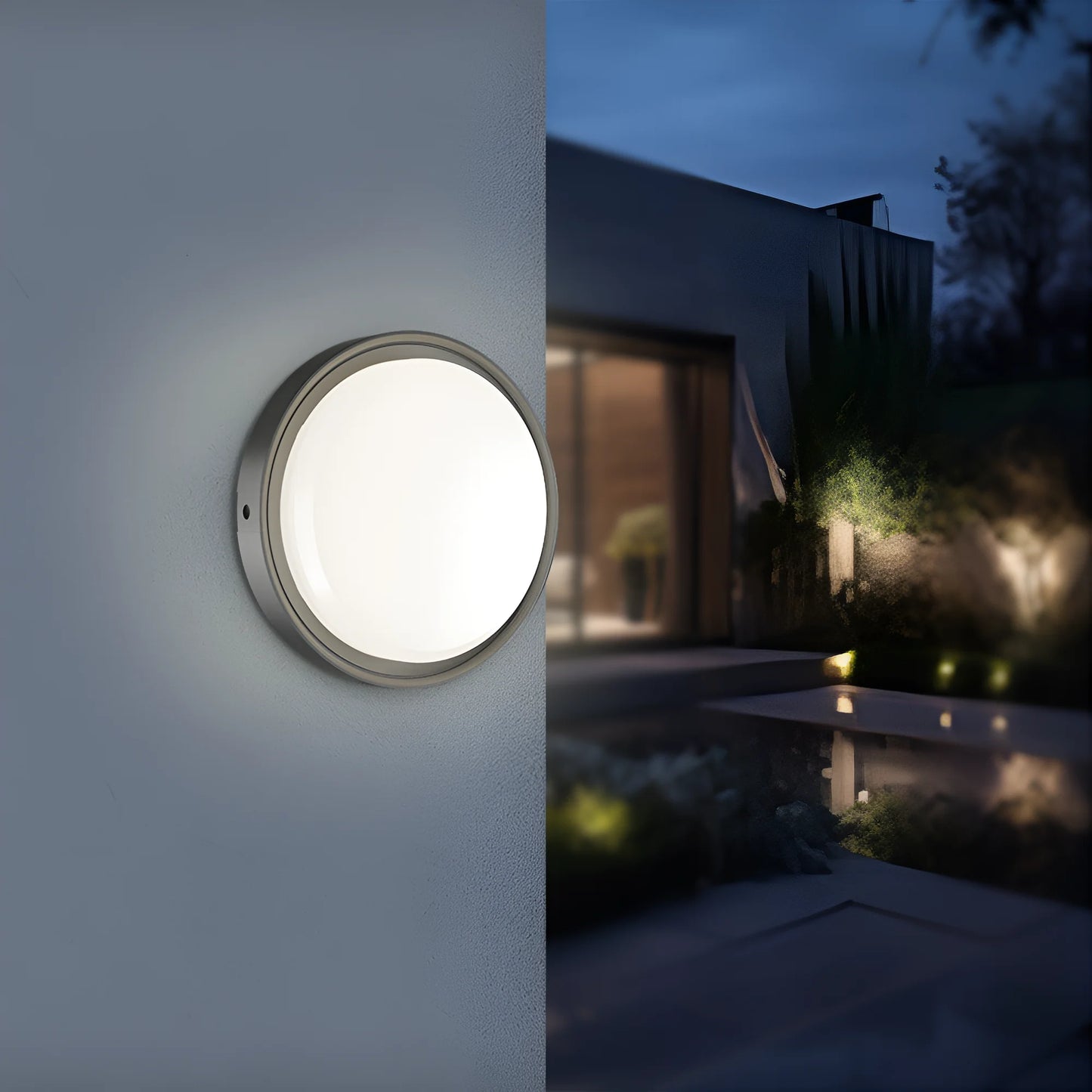 Bry-Bulkhead-12W-Round-Black-3in1-Ip65-Led Marine Lamp