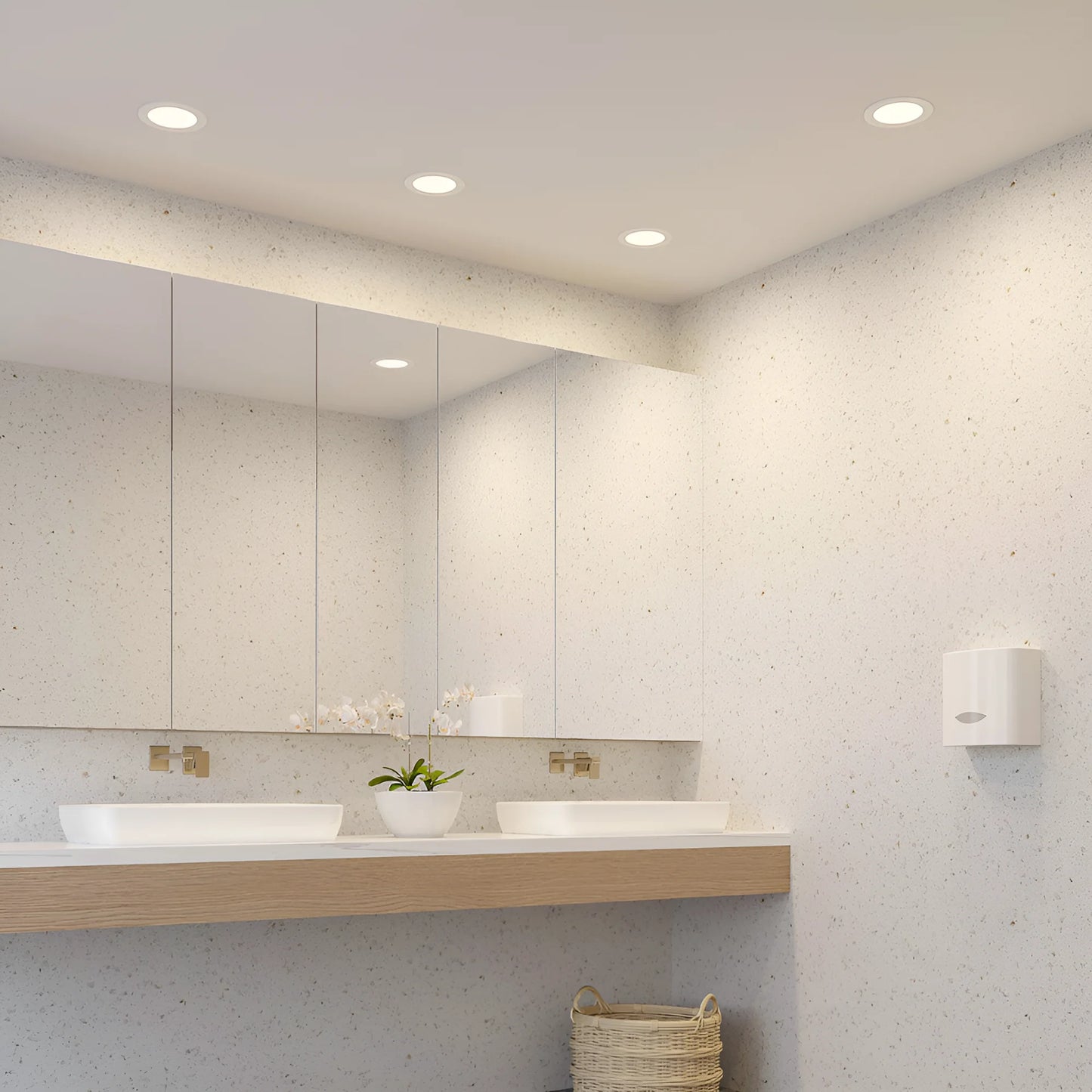 Braytron Downlight D12 14W Okrugla Bijela 3U1 Ip54 Led Ugradna Svjetiljka