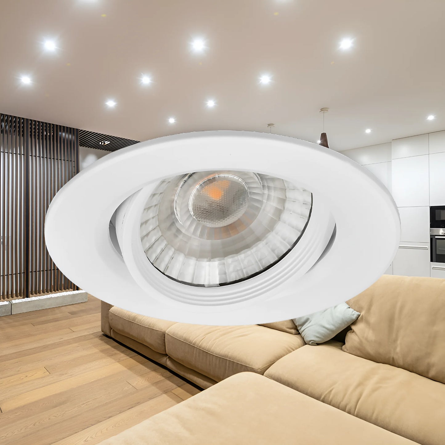 Braytron Spotled G1 3W Krug Bijela 3U1 Led Spot Svjetiljka