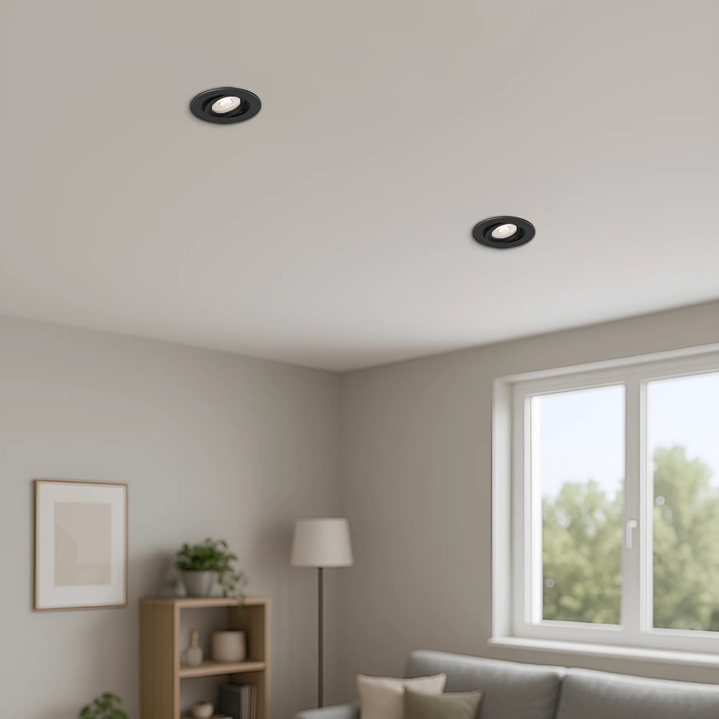 Braytron Spotled G1 7W Krug Crna 3U1 Led Spot Svjetiljka