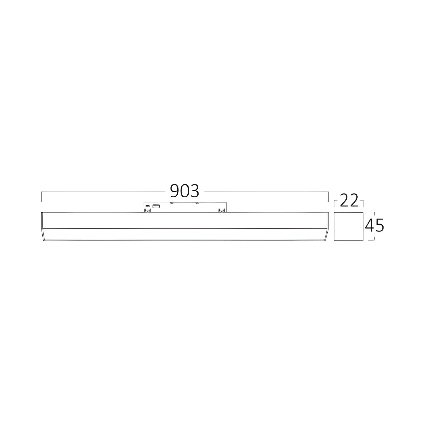Bry-Lnr900-36W-48Vdc-3U1-Black-Mag. Linear