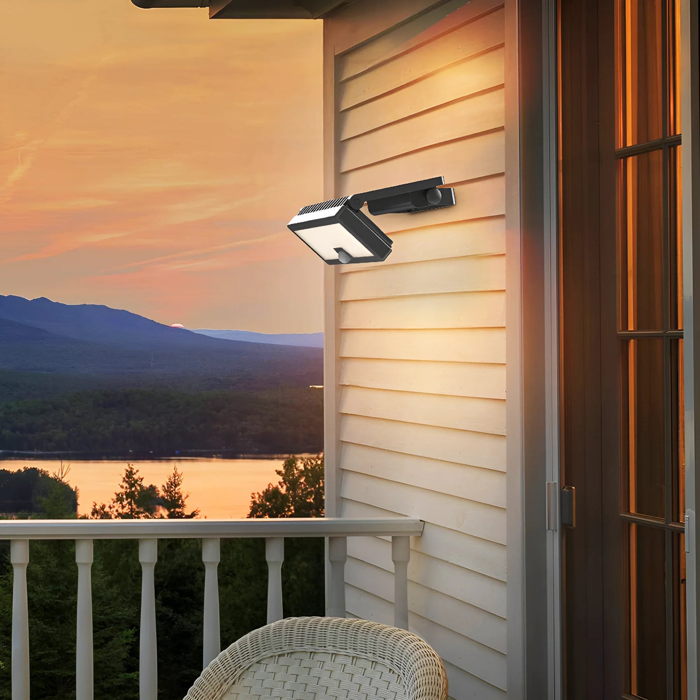Braytron Solaris W3 Crna 10W 3U1 Ip54 Solar Senzor Led Svjetiljka