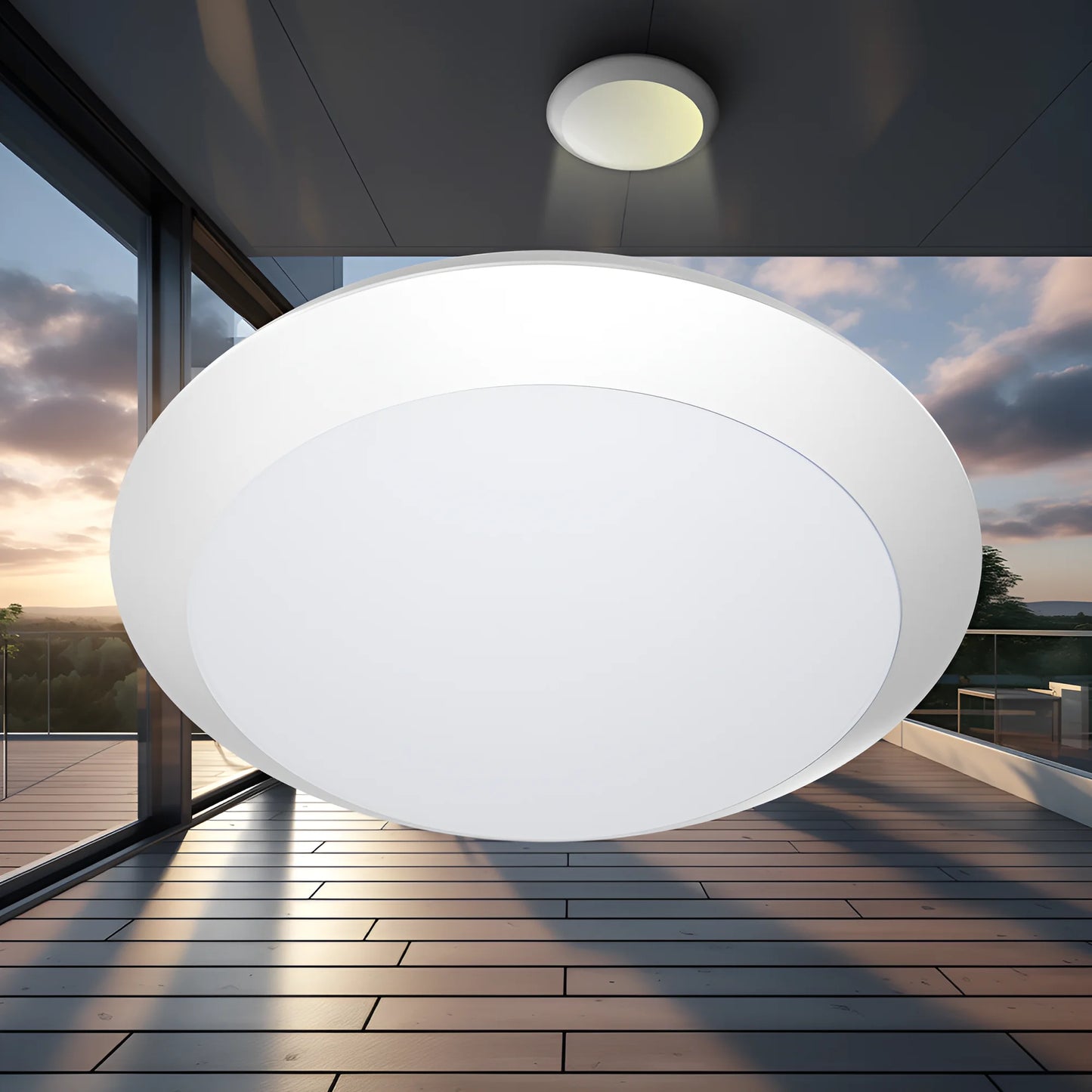 Braytron Napoli 1Xe27 Pc Bijela Ip65 Led Plafonjera