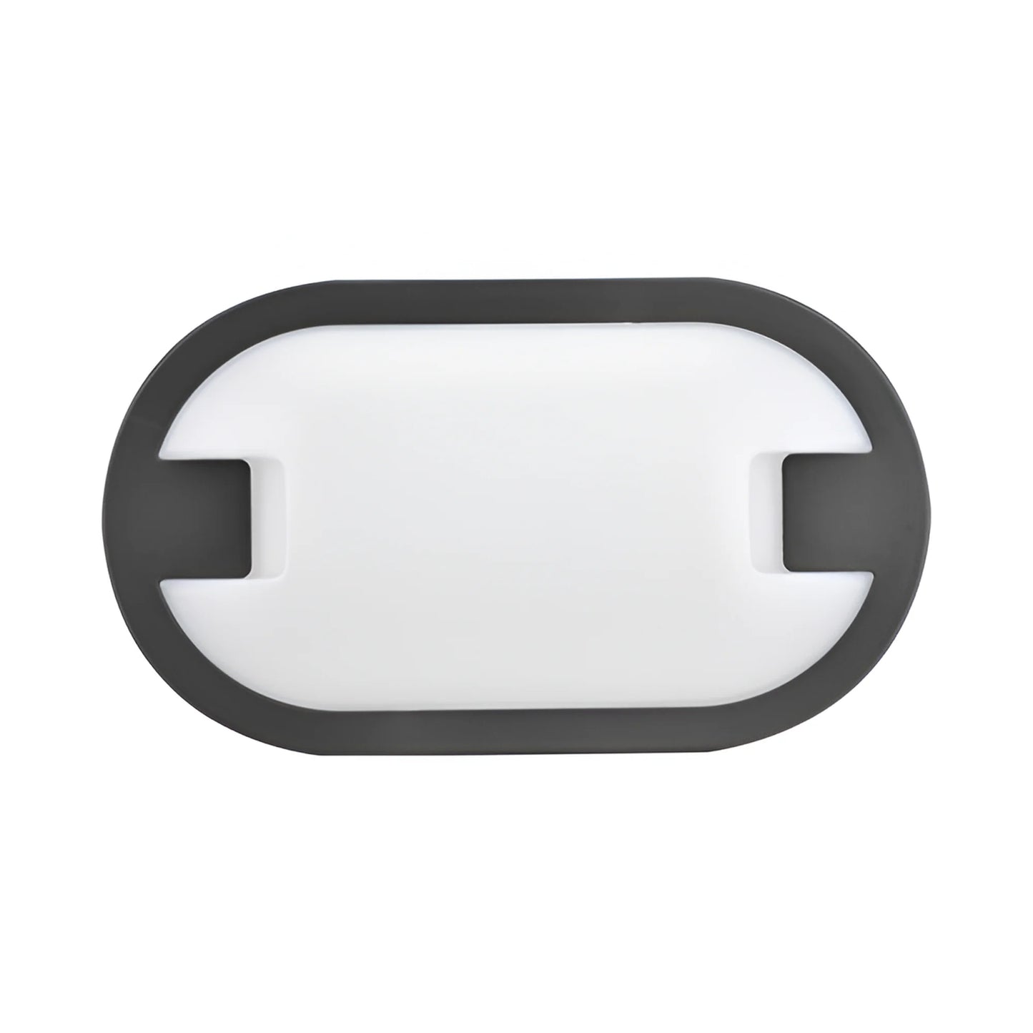 Braytron D Elipsa Siva 15W 3000K Ip65 Zidna Vrtna Svjetiljka