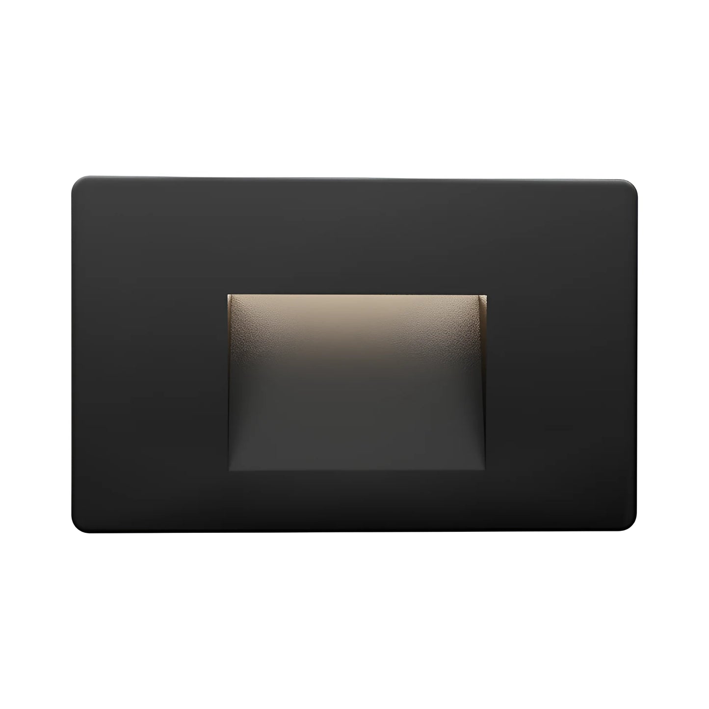 Braytron Vekta B Kvadrat Crna 3W 3U1 Ip65 Led Zid.Svjetiljka