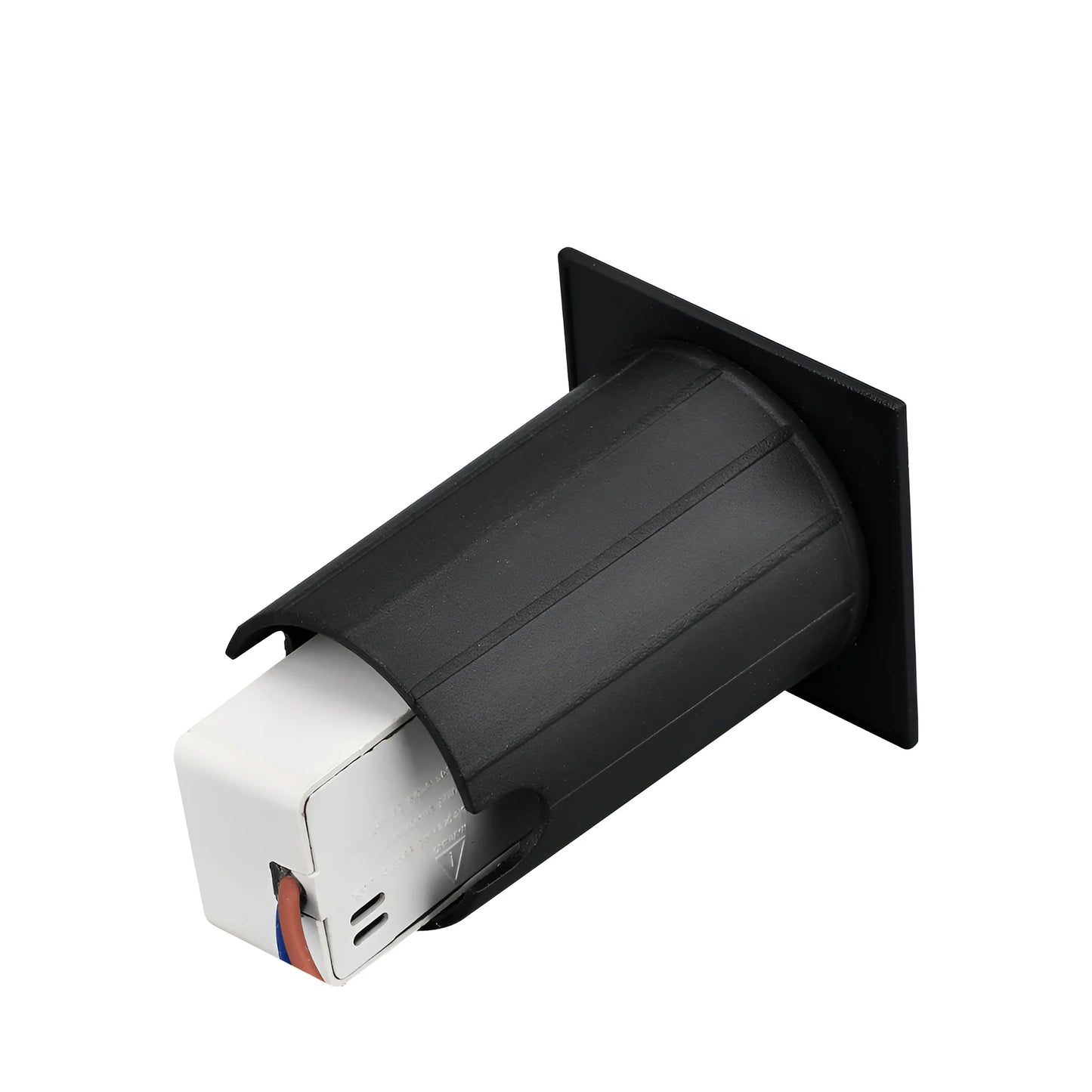 Braytron A Kvadratna Crna 2W 3000K Ip65 Zidna Vrtna Svjetiljka