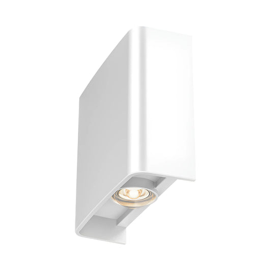 Braytron Vector B Wl Bijela 2X1W 3U1 Ip65 Zidna Vrtna Svjetiljka
