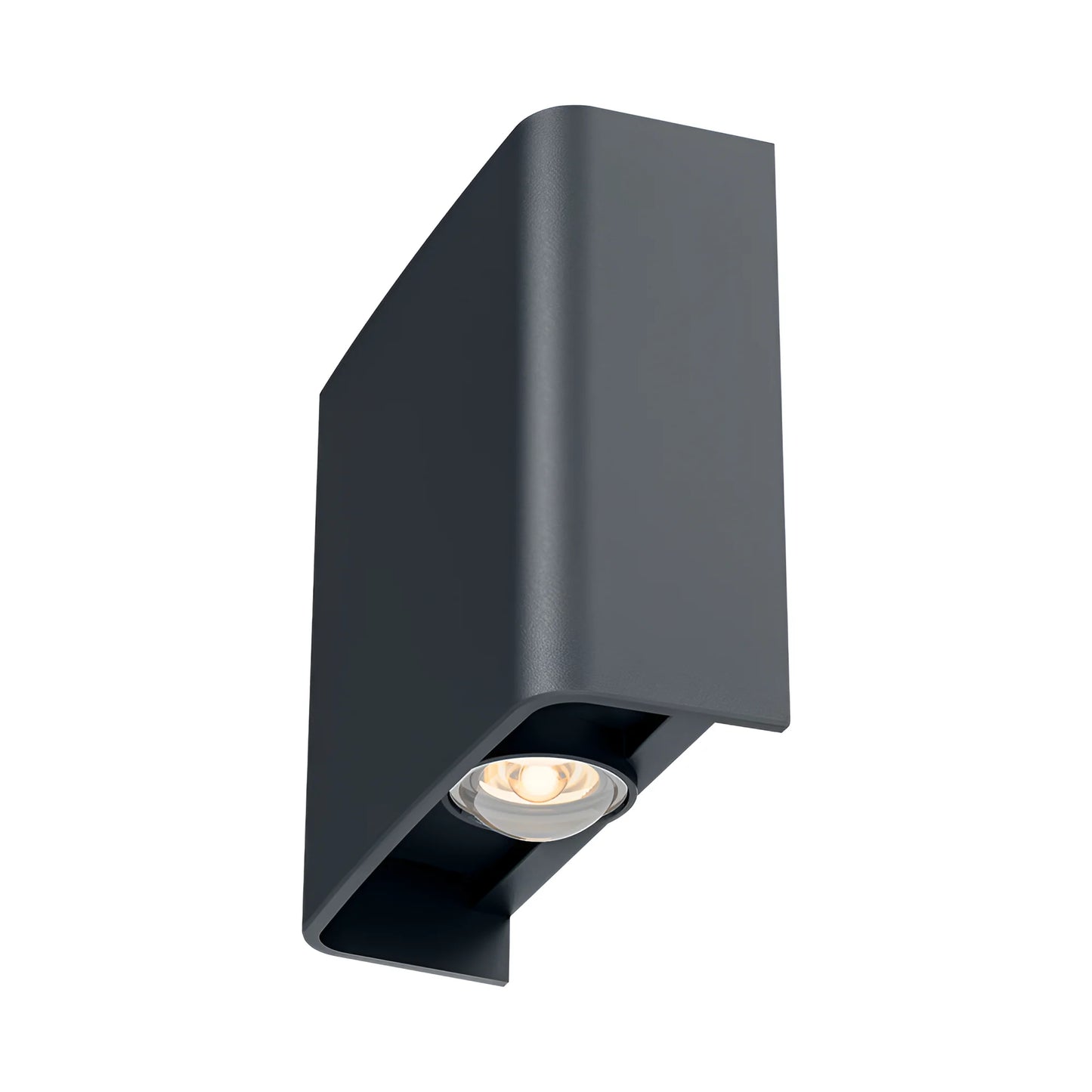 Braytron Vector B Wl Siva 2X1W 3U1 Ip65 Zidna Vrtna Svjetiljka