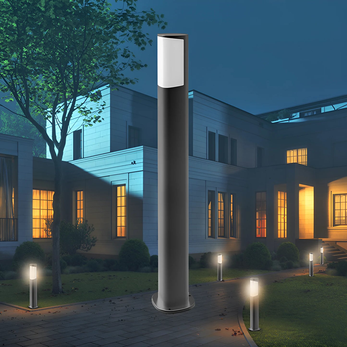 Braytron Tarus 800 7W 3000K Ip54 Vrtni Led Stub