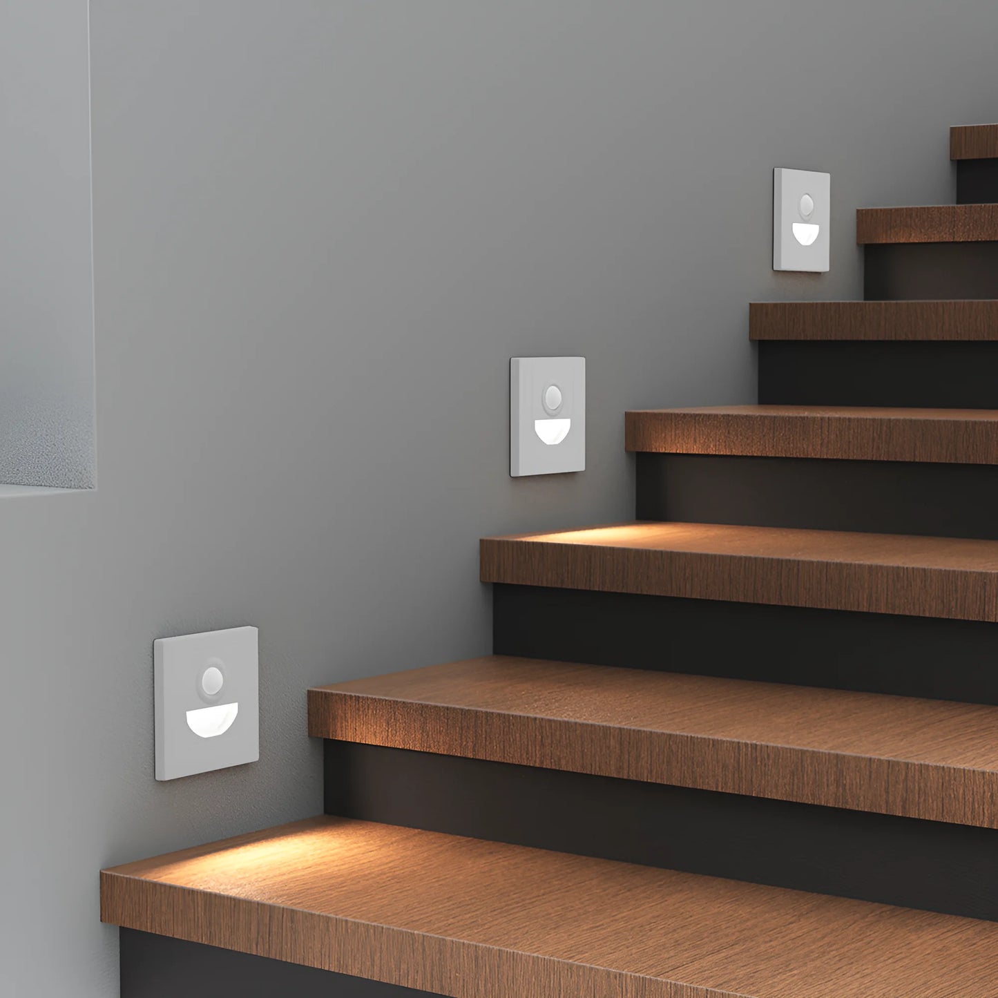 Braytron Step Bs Sns 1,5W 3U1 Bijela Led Zidna Svjetiljka