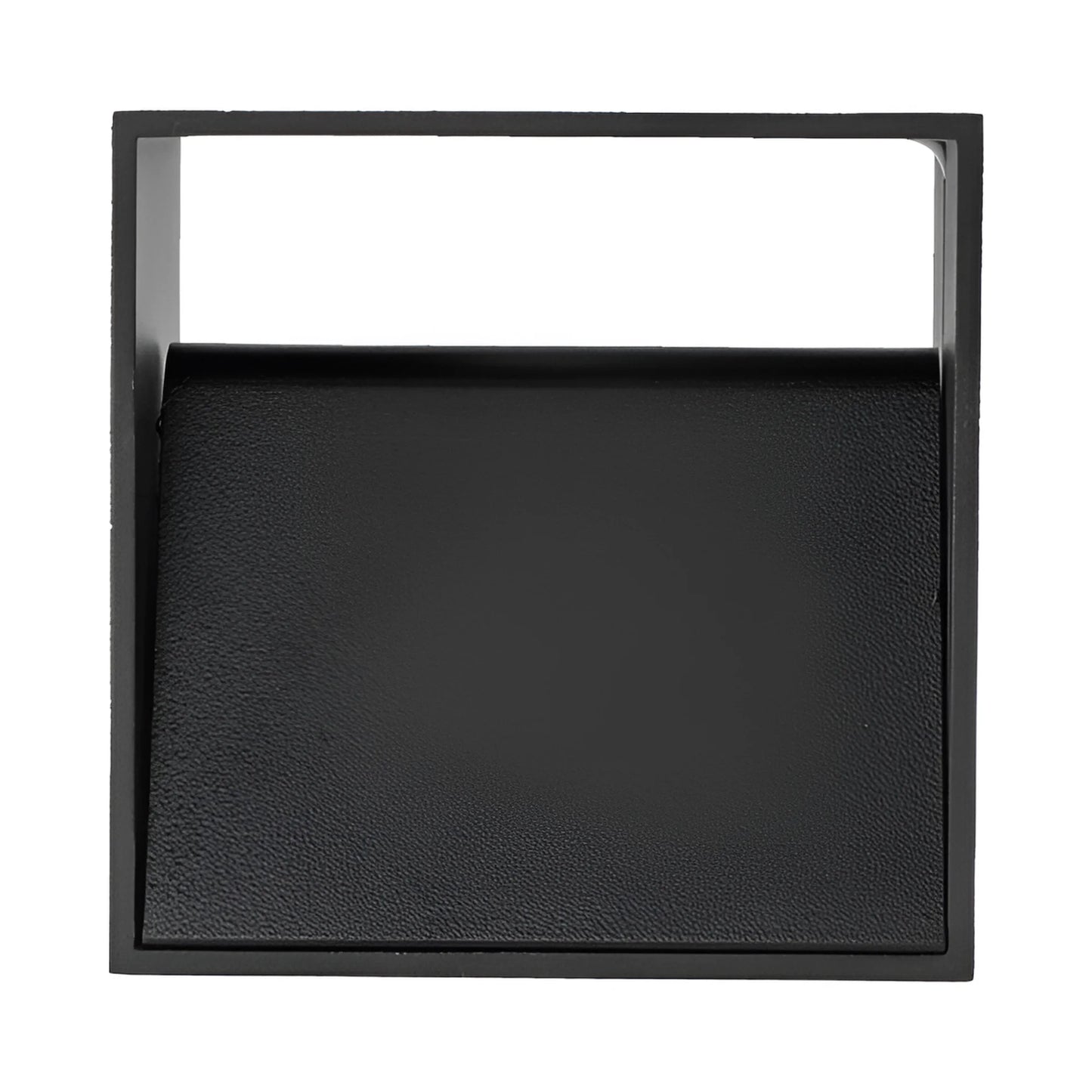 Braytron Avva Wl02 8W Kvadratna Crna 3000K Led Zidna Svjetiljka