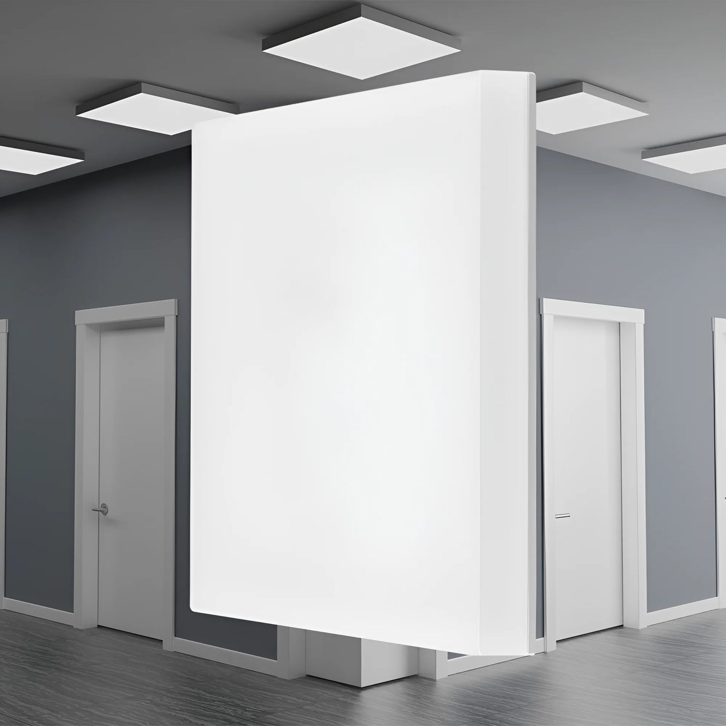 Braytron Jade Kvadratna D260 20W 3000K Ip44 Led Plafonjera