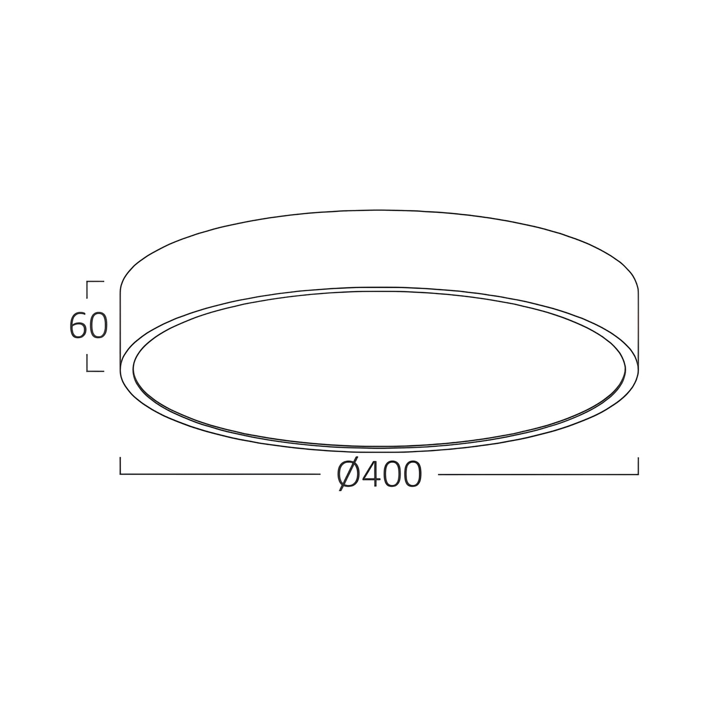 Braytron Blade Sr Okrugla Wht 36W 3U1 Led Plafonjera