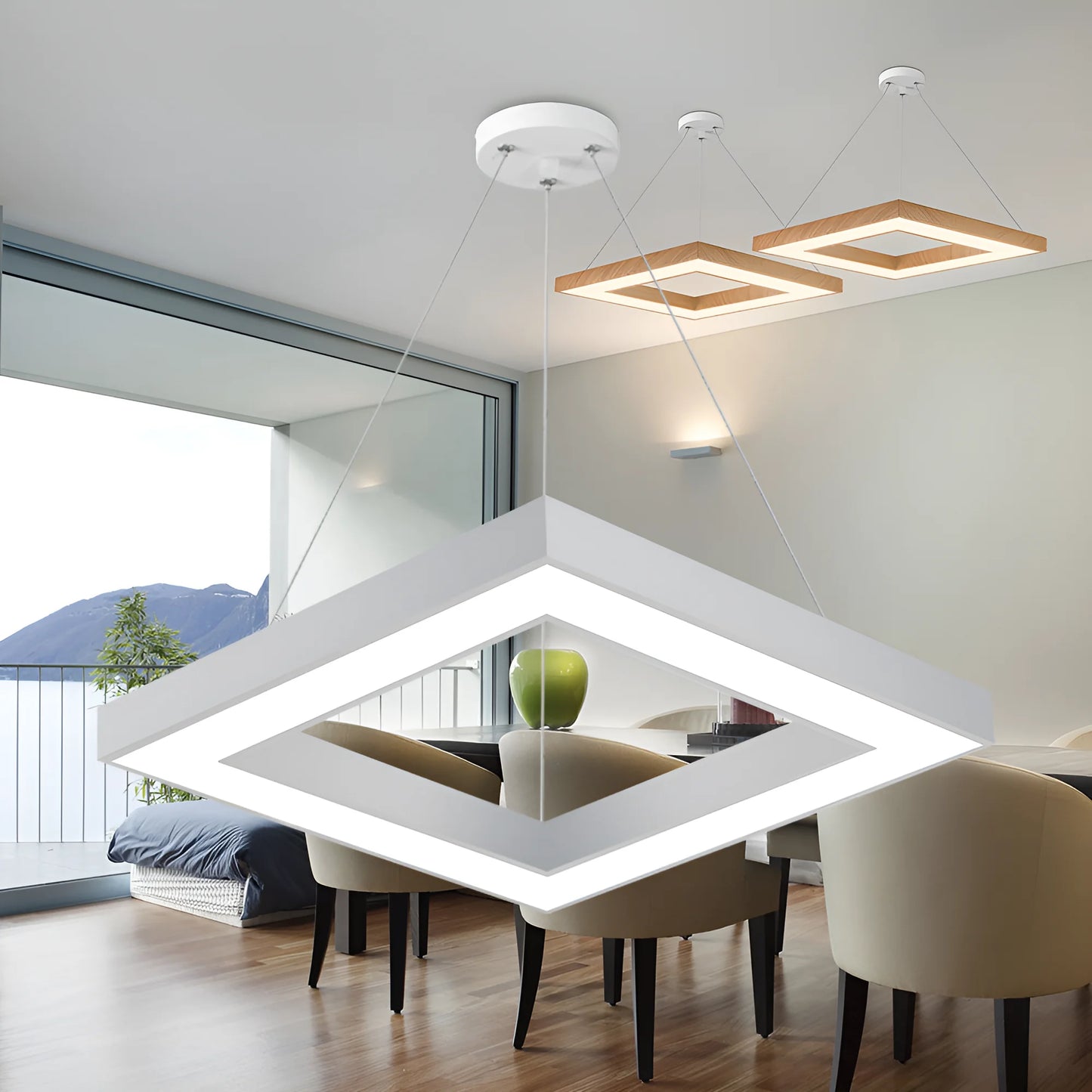Braytron Blade Pd Kvadratna Bijela 36W 3U1 Led Visilica
