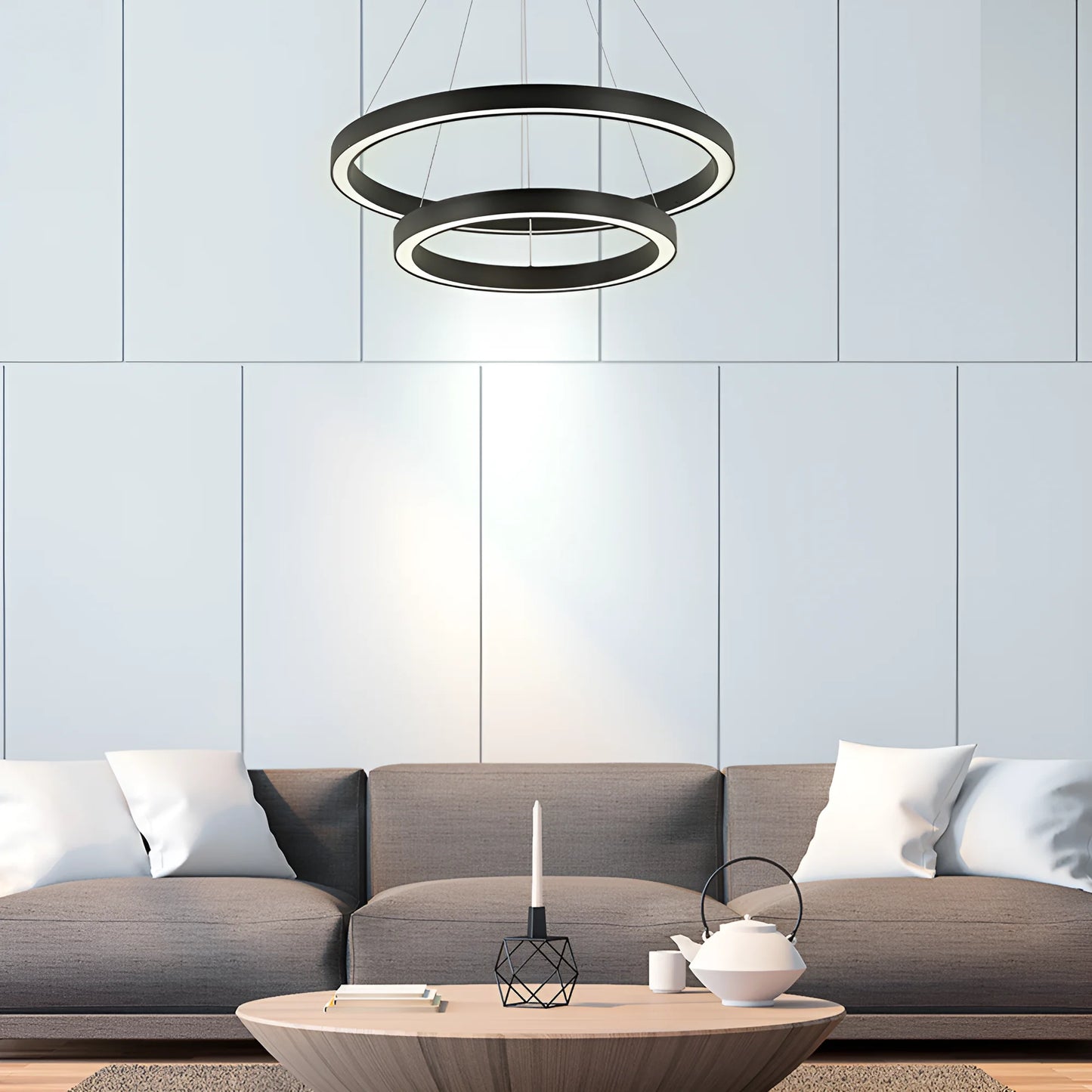 Braytron Lina Pd 2540 Okrugla Bijela 65W 3U1 Led Visilica