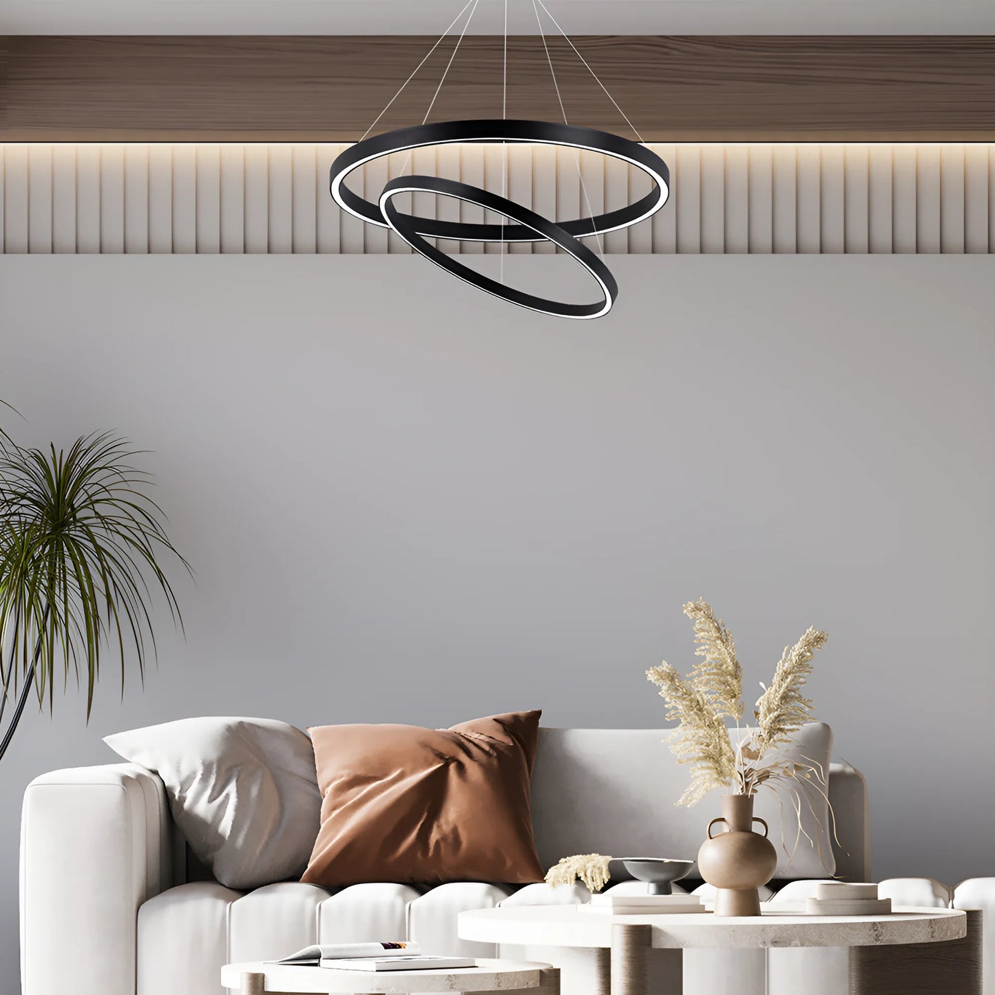 Braytron Lina Pd 2540 Okrugla Crna 65W 3U1 Led Visilica