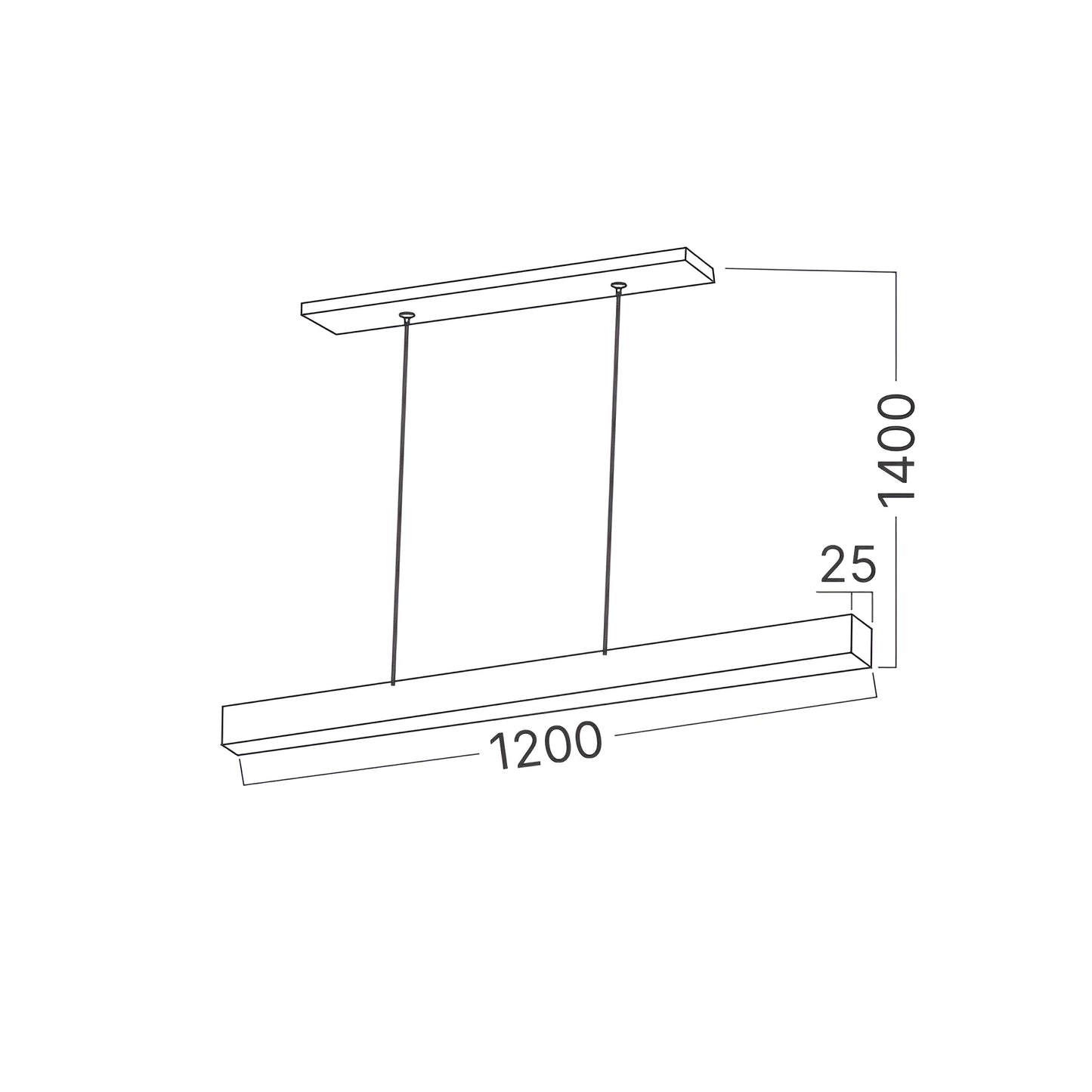 Braytron Lina Ln 2540 Bijela 30W 3U1 Led Visilica