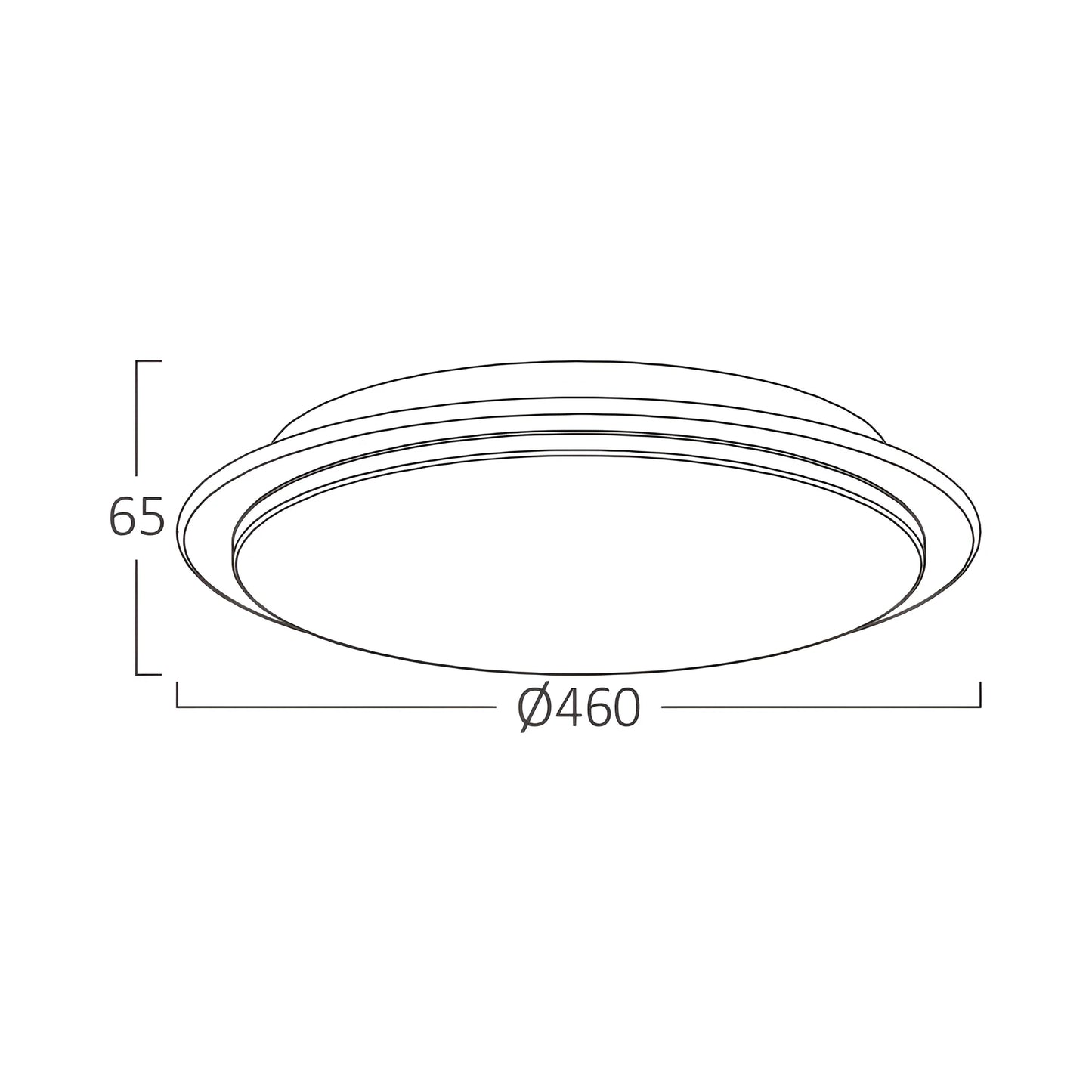 Braytron Jade Srd Okrugla 34W 3U1 Led Plafonjera