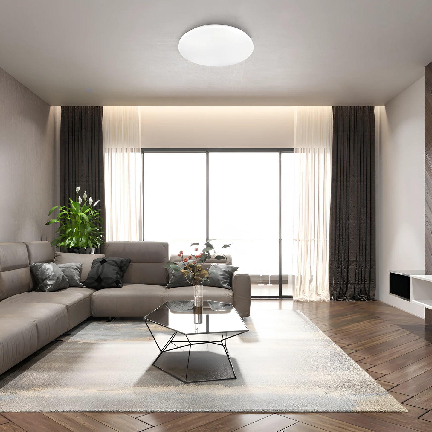 Braytron Jade Sra Okrugla 44W 3U1 Led Plafonjera