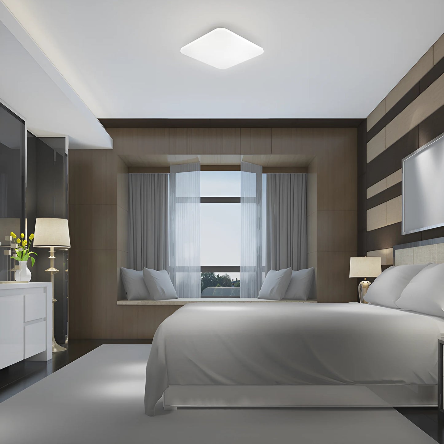 Braytron Jade Ssa Kvadratna 24W 3U1 Led Plafonjera