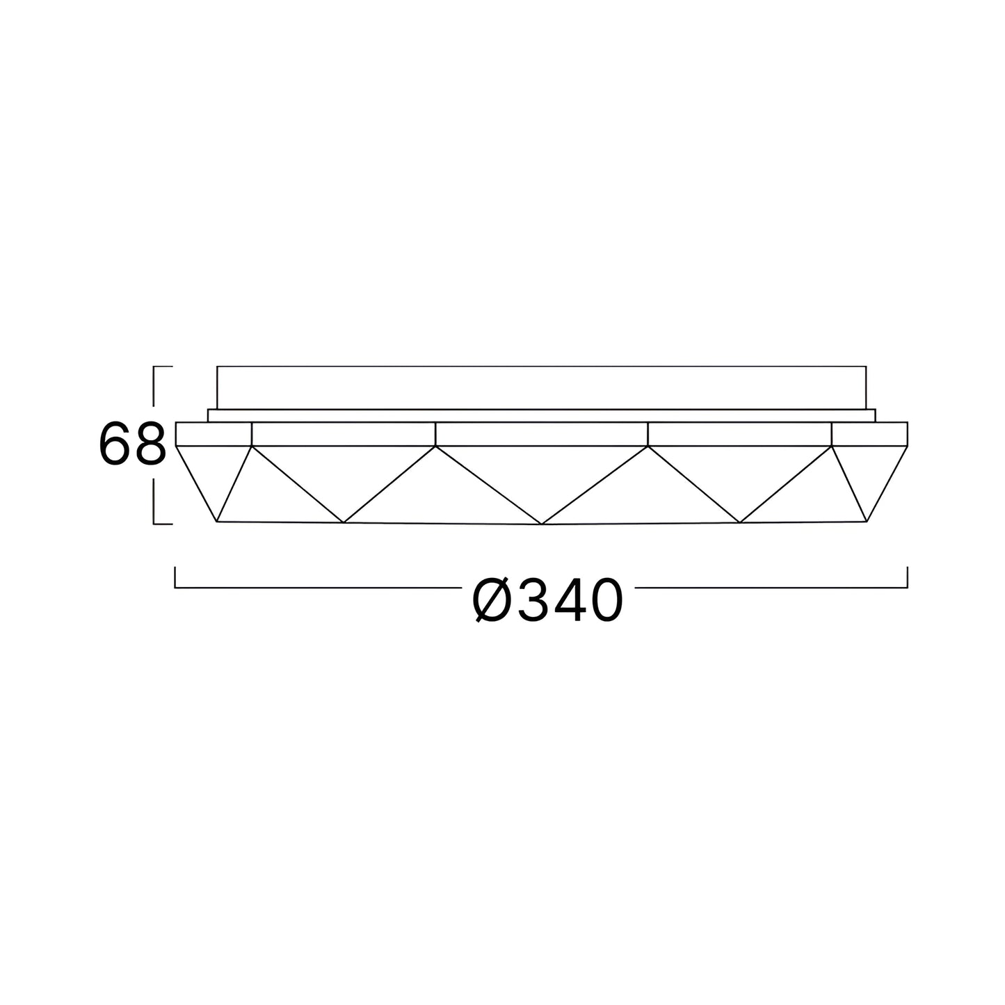Braytron Jade Src Okrugla 24W 3U1 Led Plafonjera